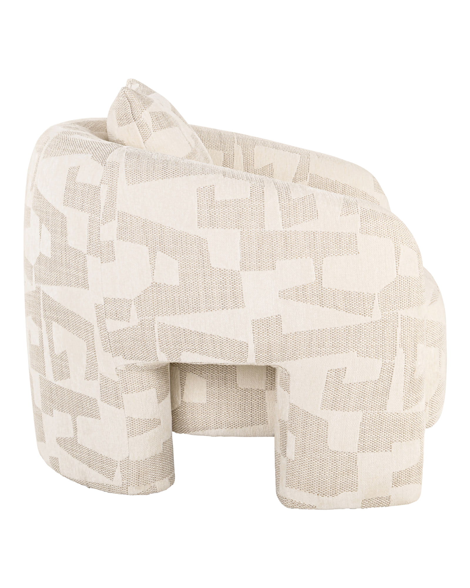 Sessel Tuscany, Beige graffic von Richmond Interiors, Produktansicht 4