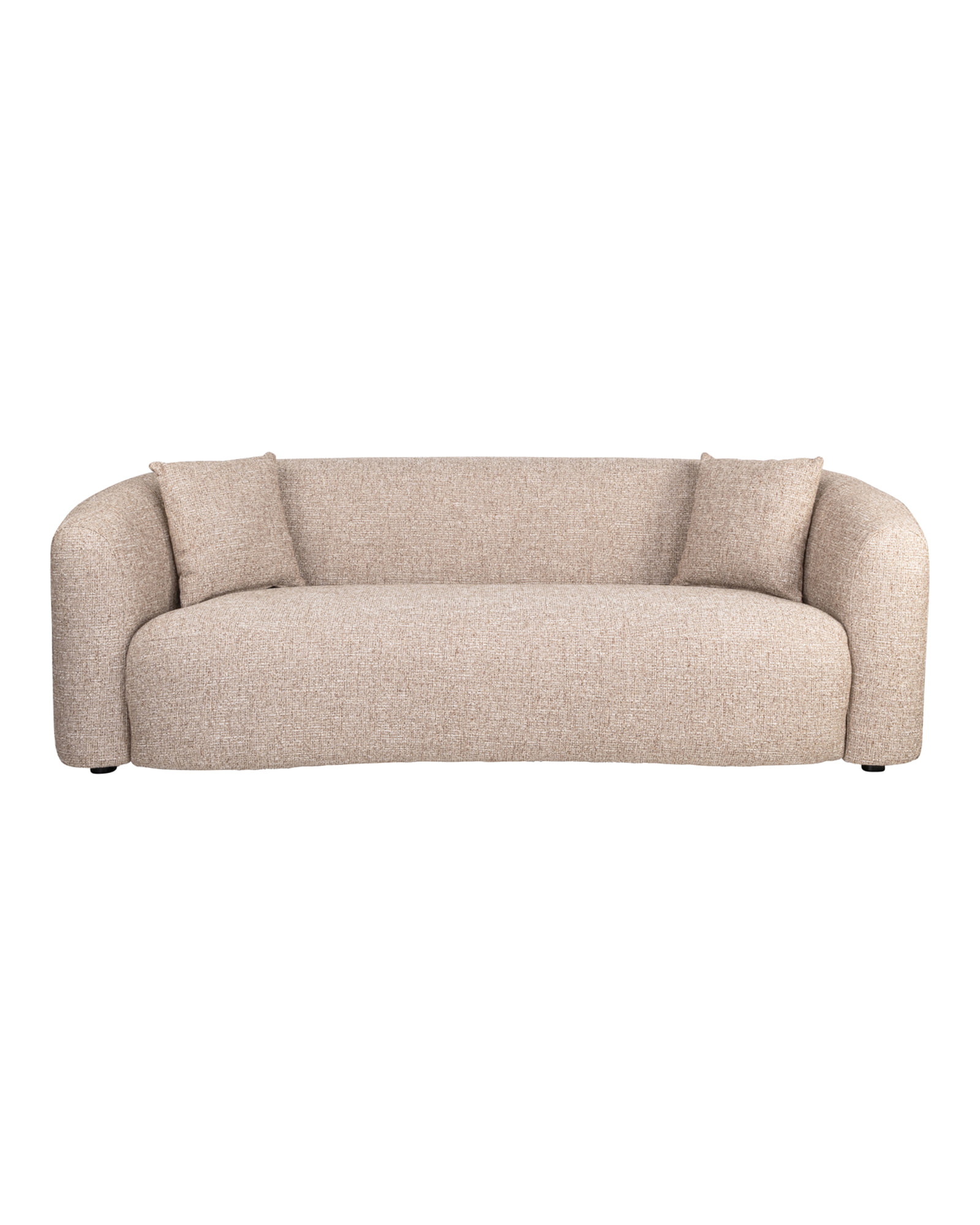 Sofa Luxandra, Sand tweed, feuerhemmend von Richmond Interiors