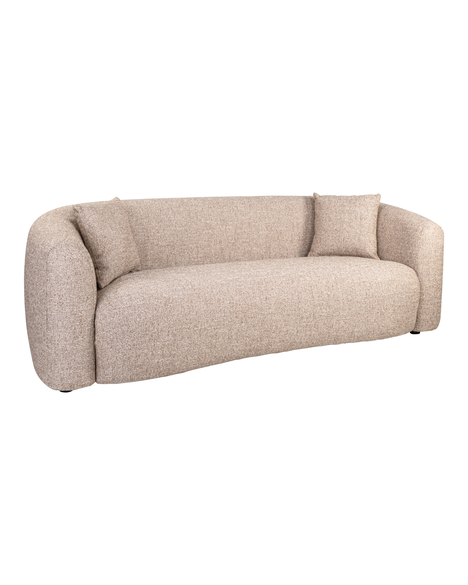 Sofa Luxandra, Sand tweed, feuerhemmend von Richmond Interiors, Produktansicht 2