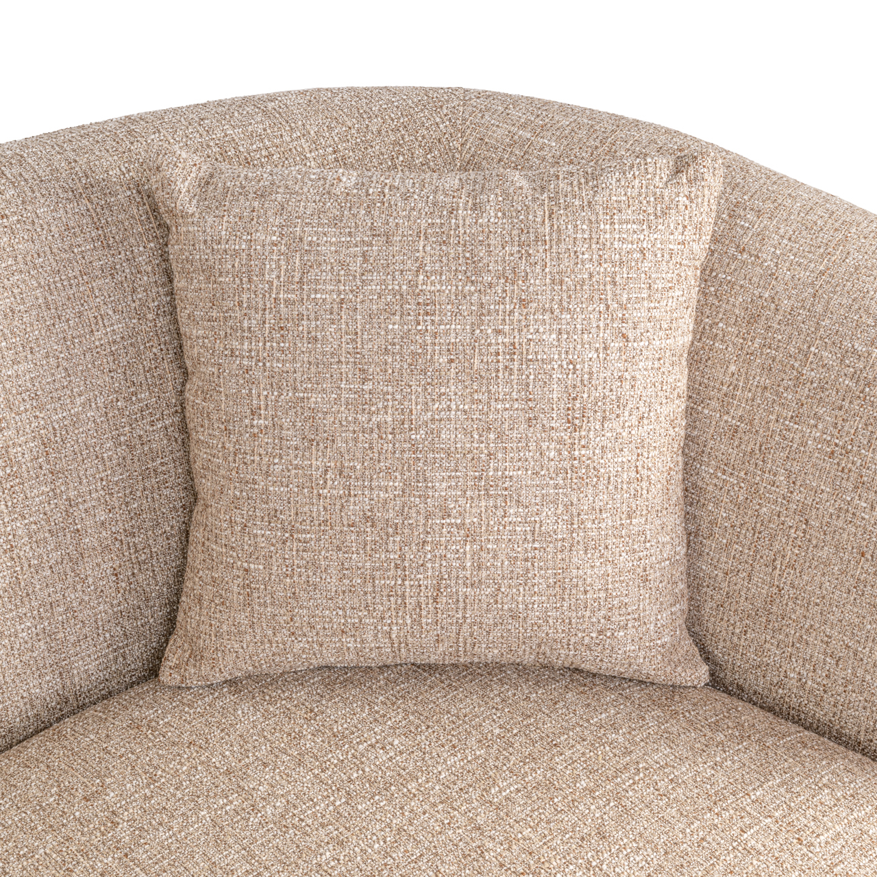 Sofa Luxandra, Sand tweed, feuerhemmend von Richmond Interiors, Produktansicht 6