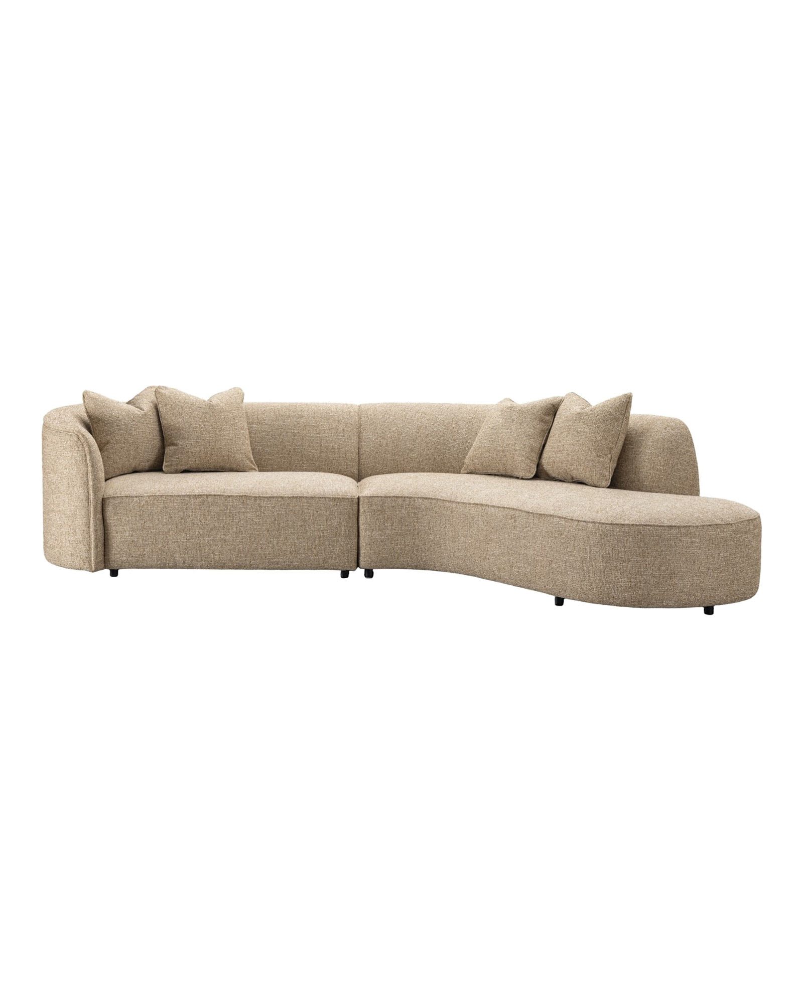 Sofa Romero, Sand tweed, rechts von Richmond Interiors