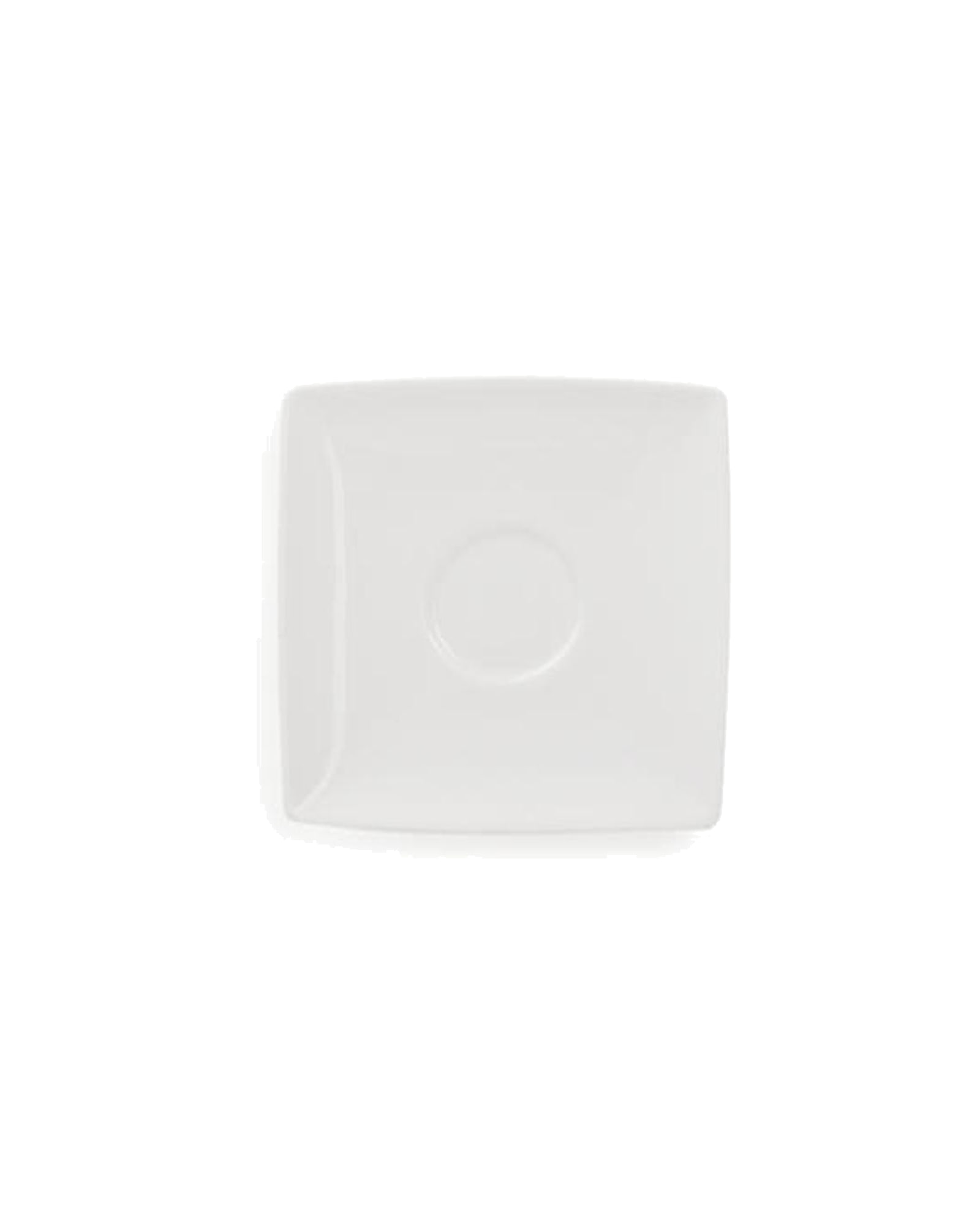 Squito Mokka-Untertasse aus New Bone China, Weiß, 10 × 10 cm