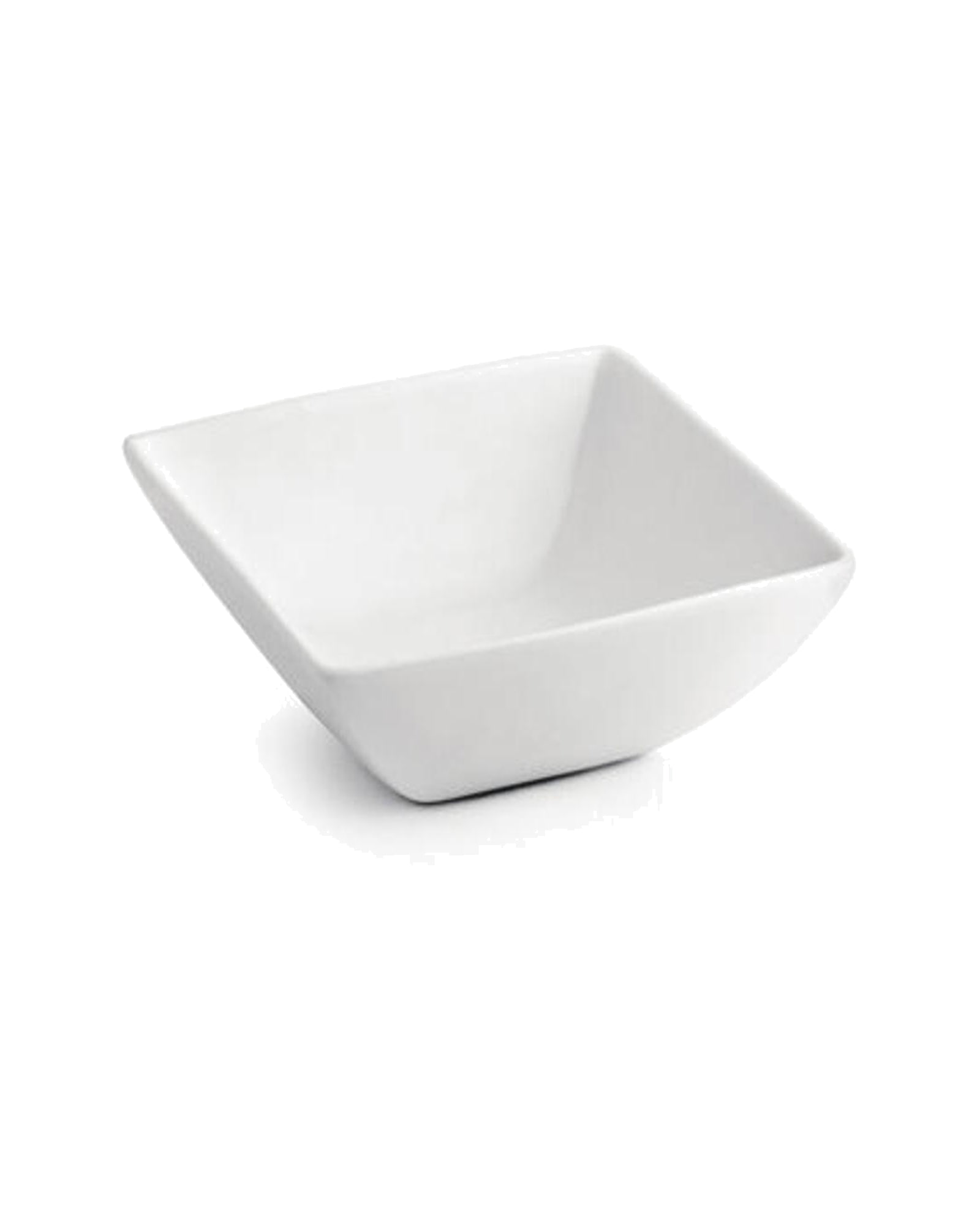 Squito Schale aus New Bone China, Weiß, 14 × 14 cm, H 5,5 cm