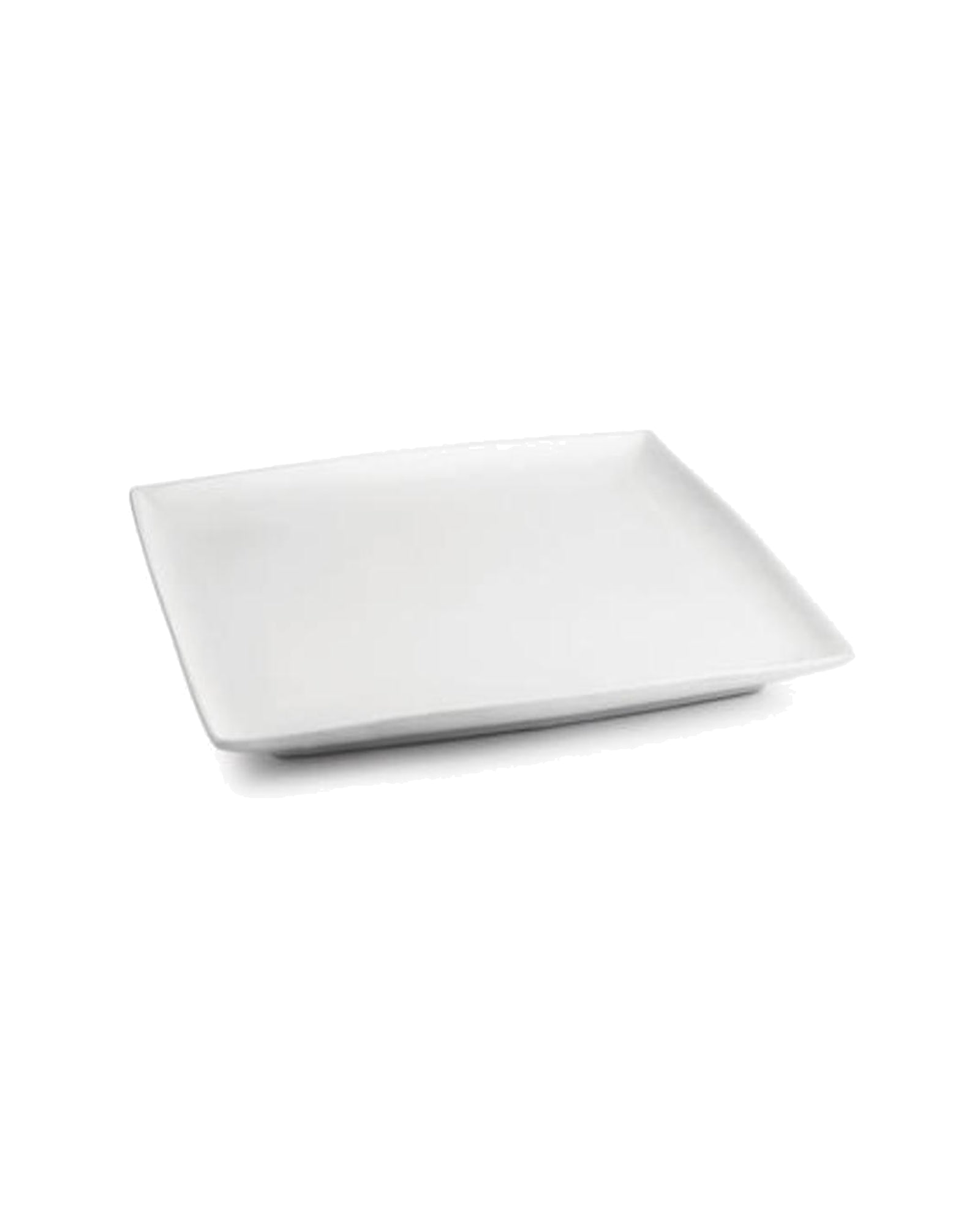 Squito Teller aus New Bone China, Weiß, 16 × 16 cm