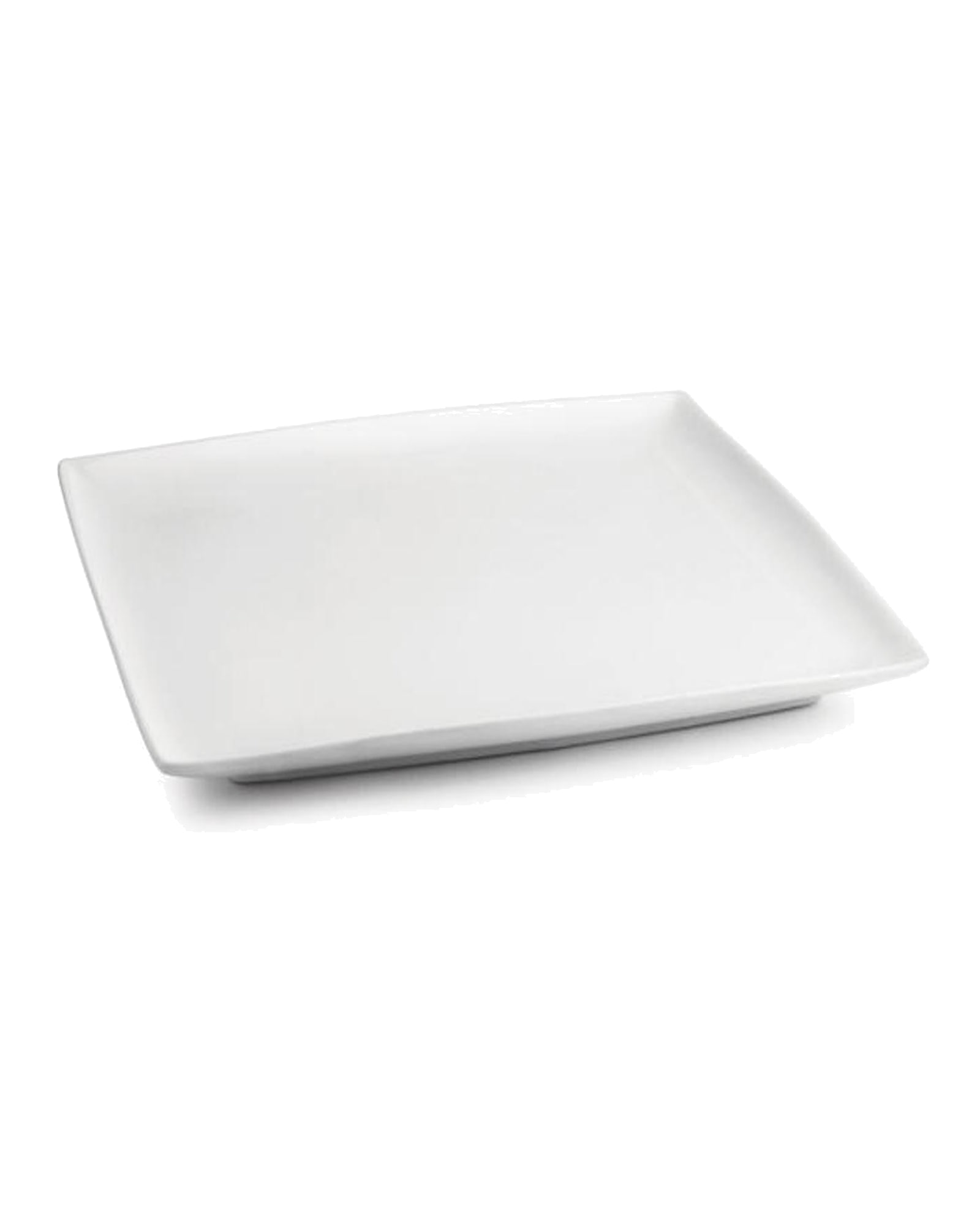 Squito Teller aus New Bone China, Weiß, 26 × 26 cm