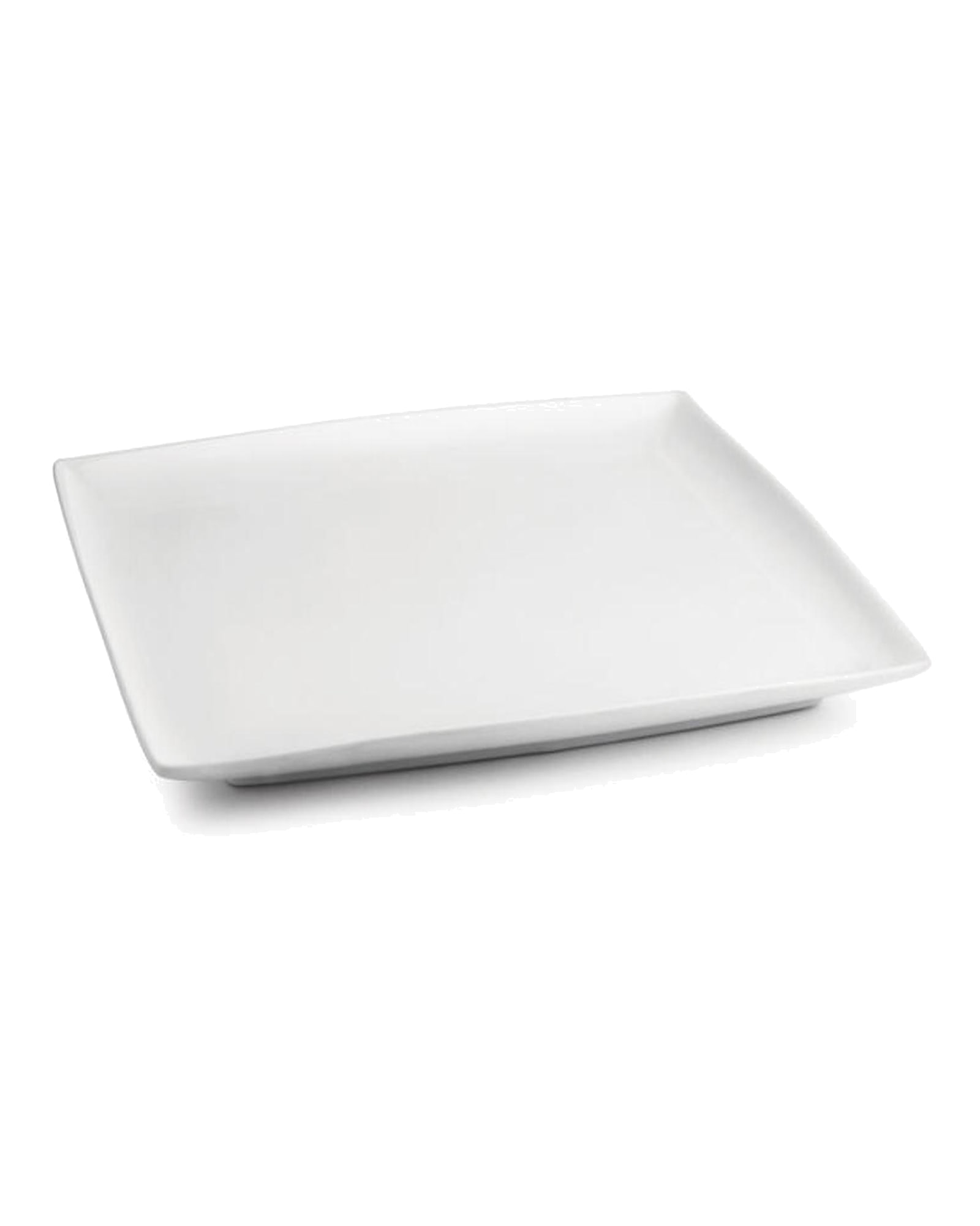 Squito Teller aus New Bone China, Weiß, 30 × 30 cm