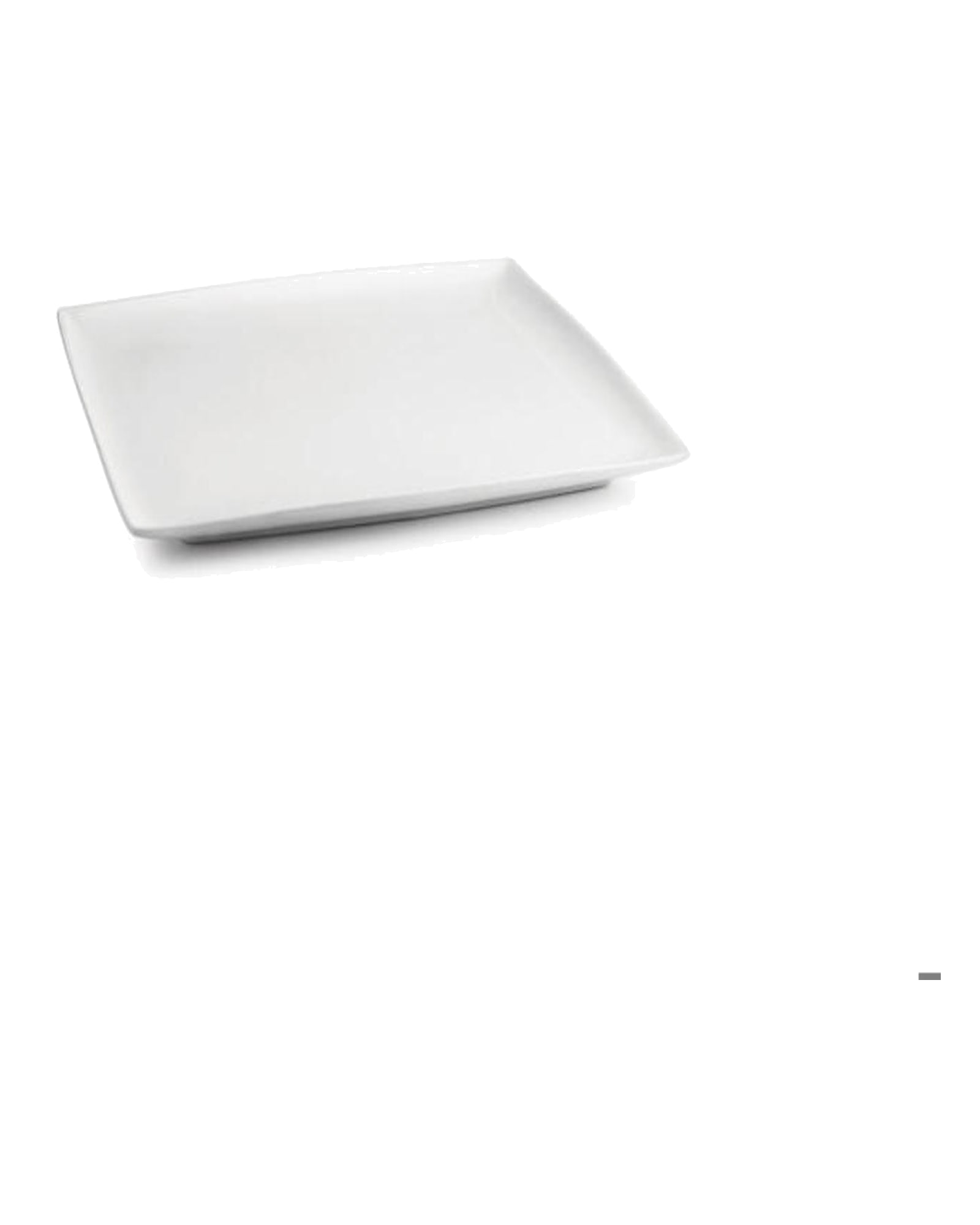 Squito Teller aus New Bone China, Weiß, 10 × 10 cm, Ansicht 1