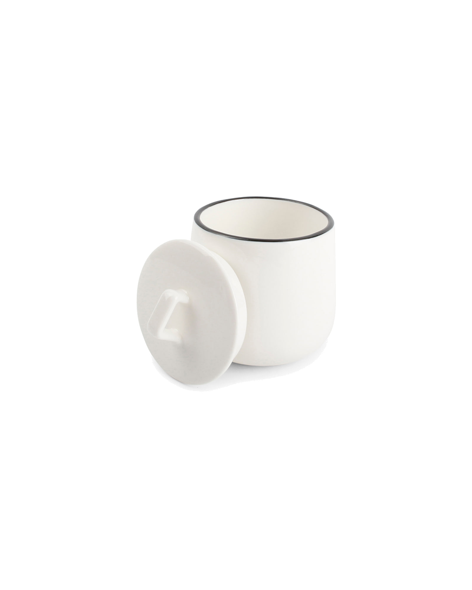 Studio Base Milchkännchen mit Zuckerdose aus Porzellan, 140 ml, Ansicht 4