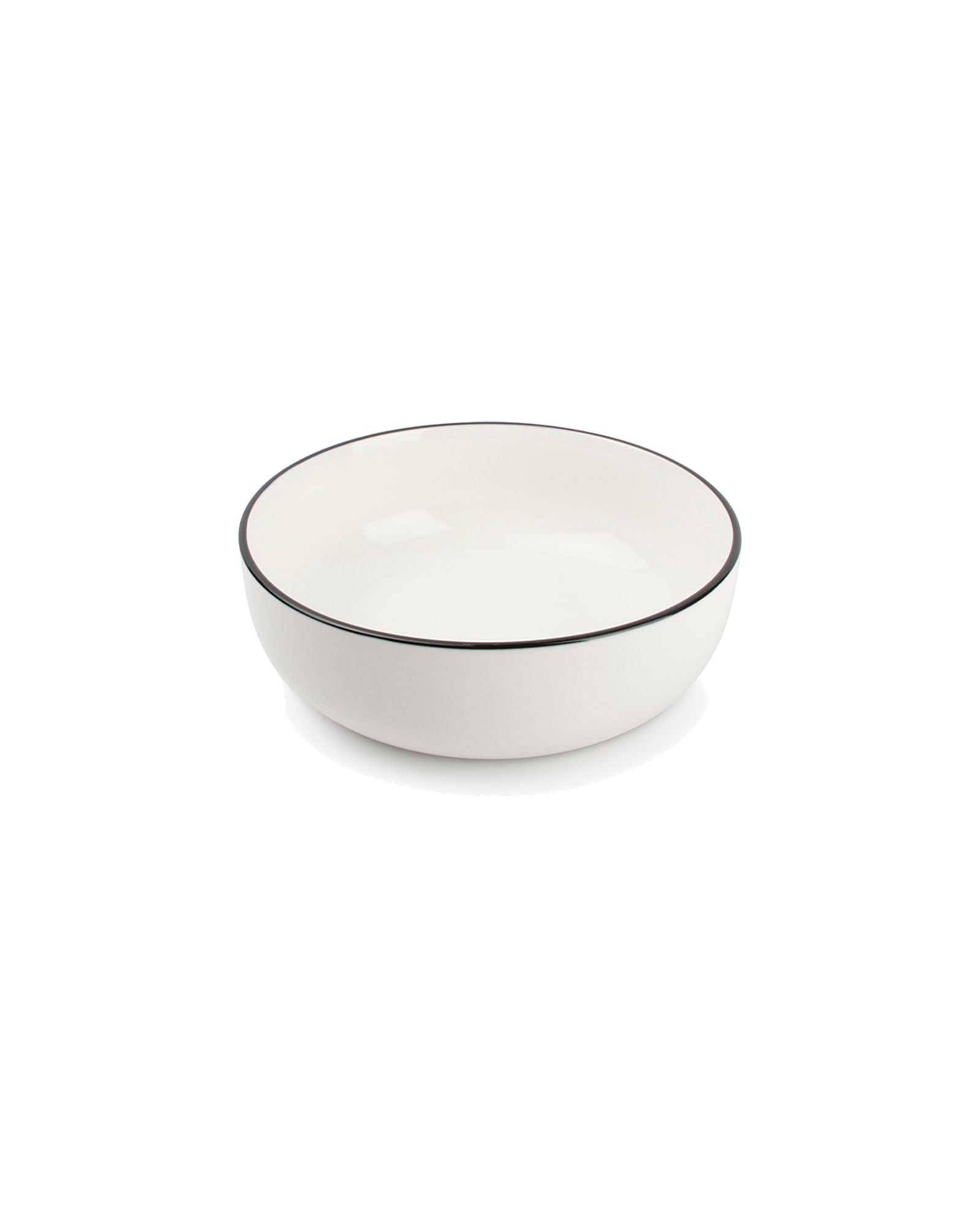 Studio Base Schale aus Porzellan, Weiß, Ø 17,5 cm, H 6,5 cm, Ansicht 2