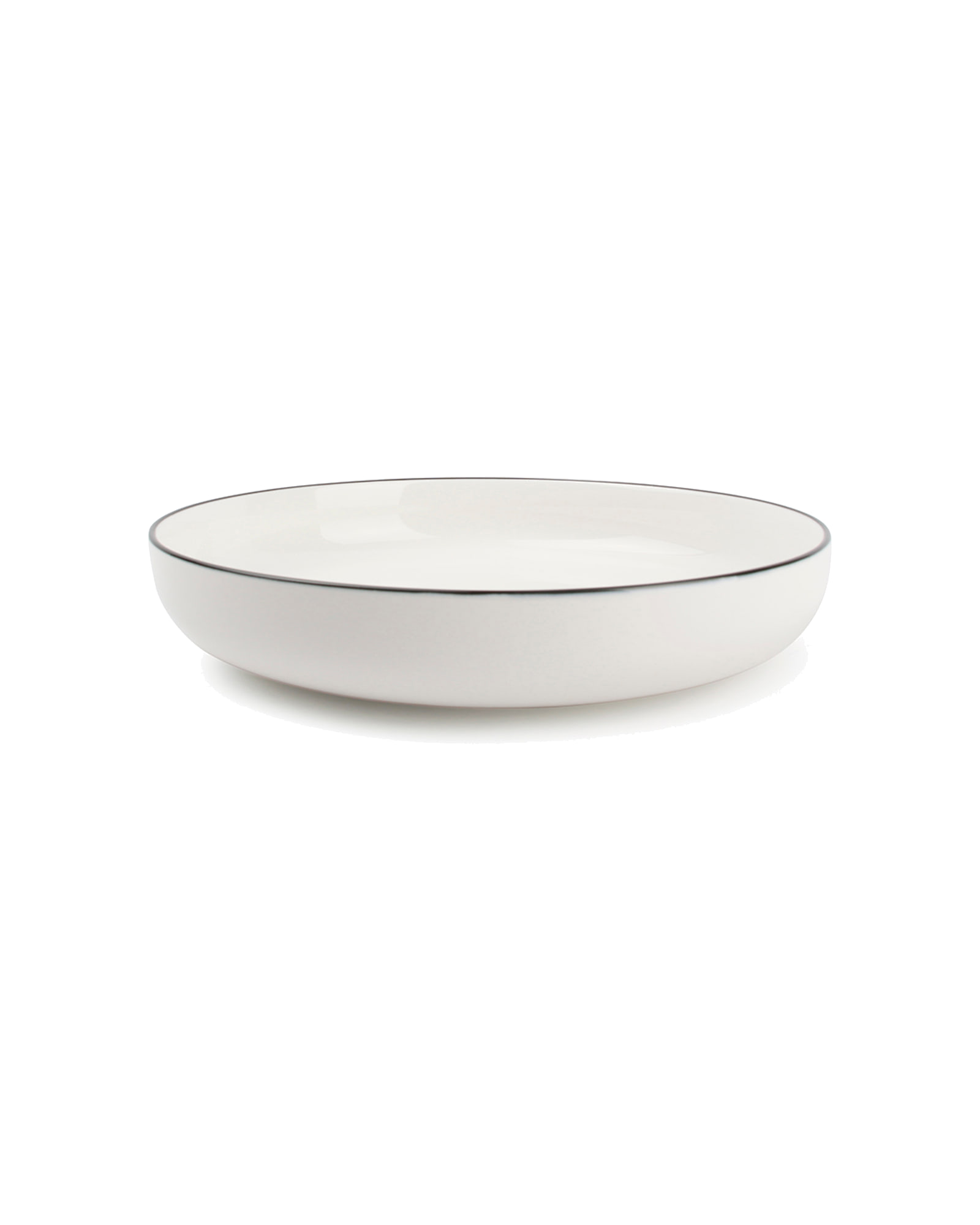 Studio Base Suppenteller aus New Bone China, Weiß, Ø 21,5 cm, H 4 cm, Ansicht 1