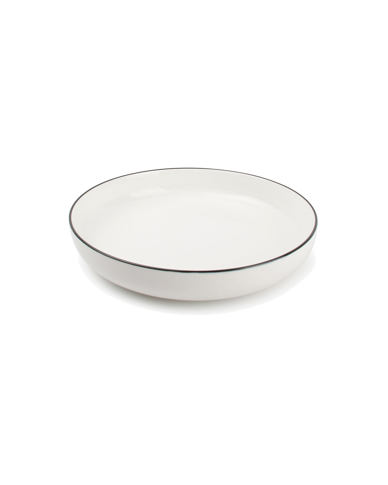 Studio Base Suppenteller aus New Bone China, Weiß, Ø 21,5 cm, H 4 cm, Ansicht 2