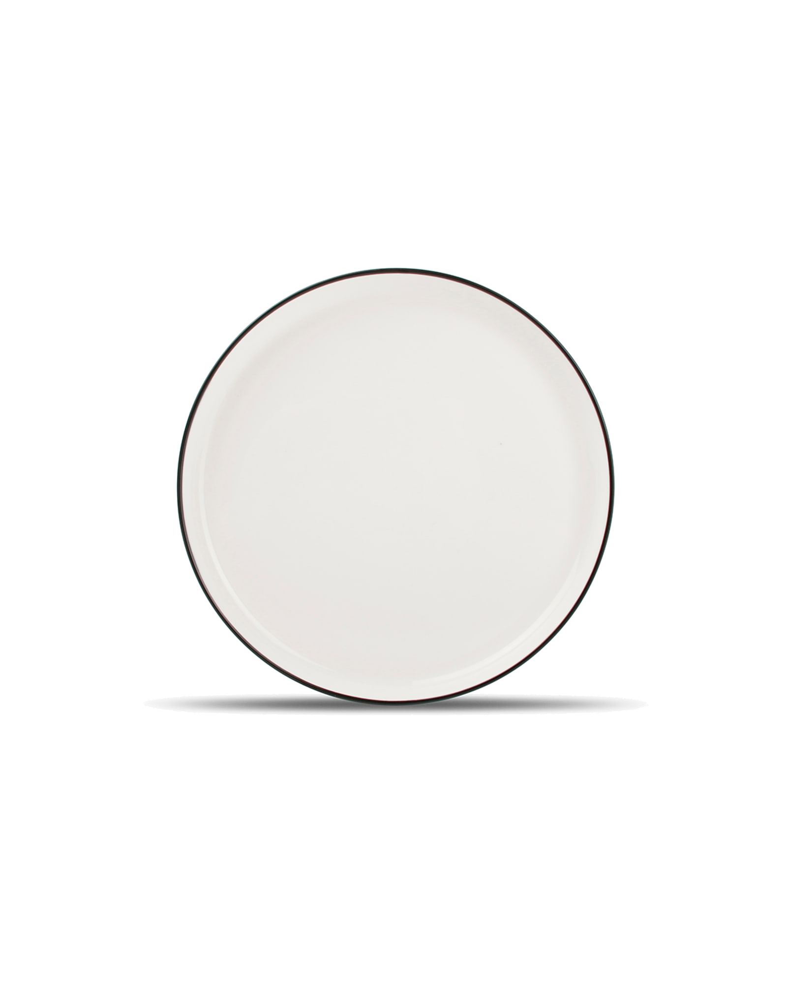 Studio Base Teller aus New Bone China, Weiß, klein, Ansicht 1