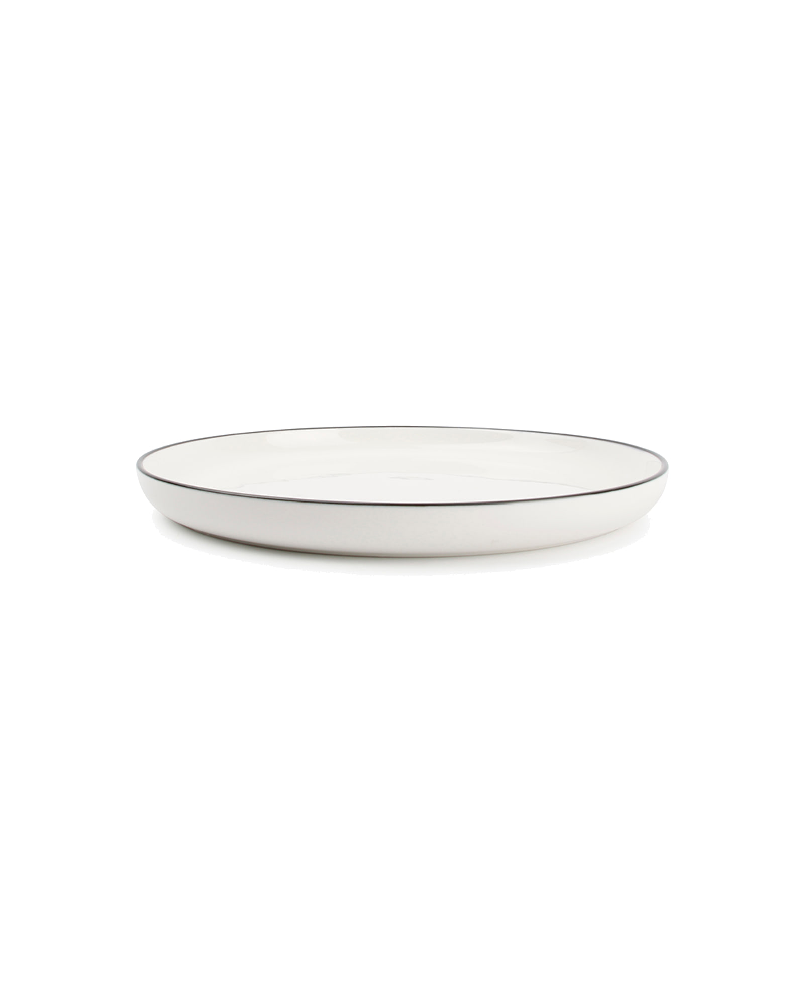 Studio Base Teller aus New Bone China, Weiß, klein, Ansicht 2