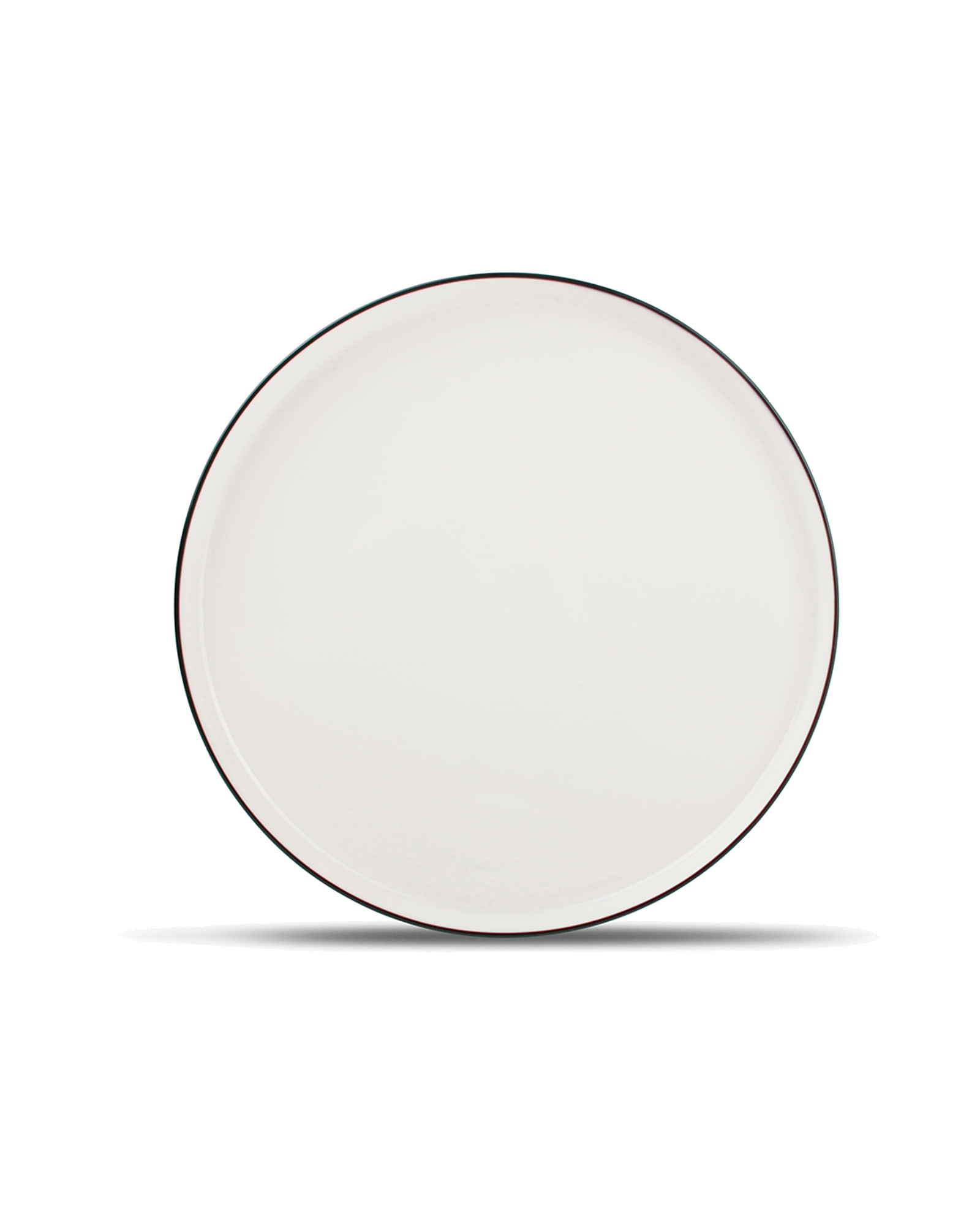 Studio Base Teller aus New Bone China, Weiß, groß, Ansicht 1