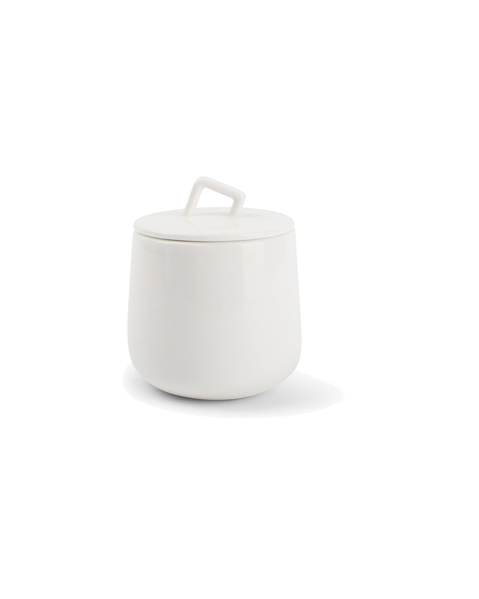 Studio White Milchkännchen mit Zuckerdose aus Porzellan, 140 ml, Ansicht 3