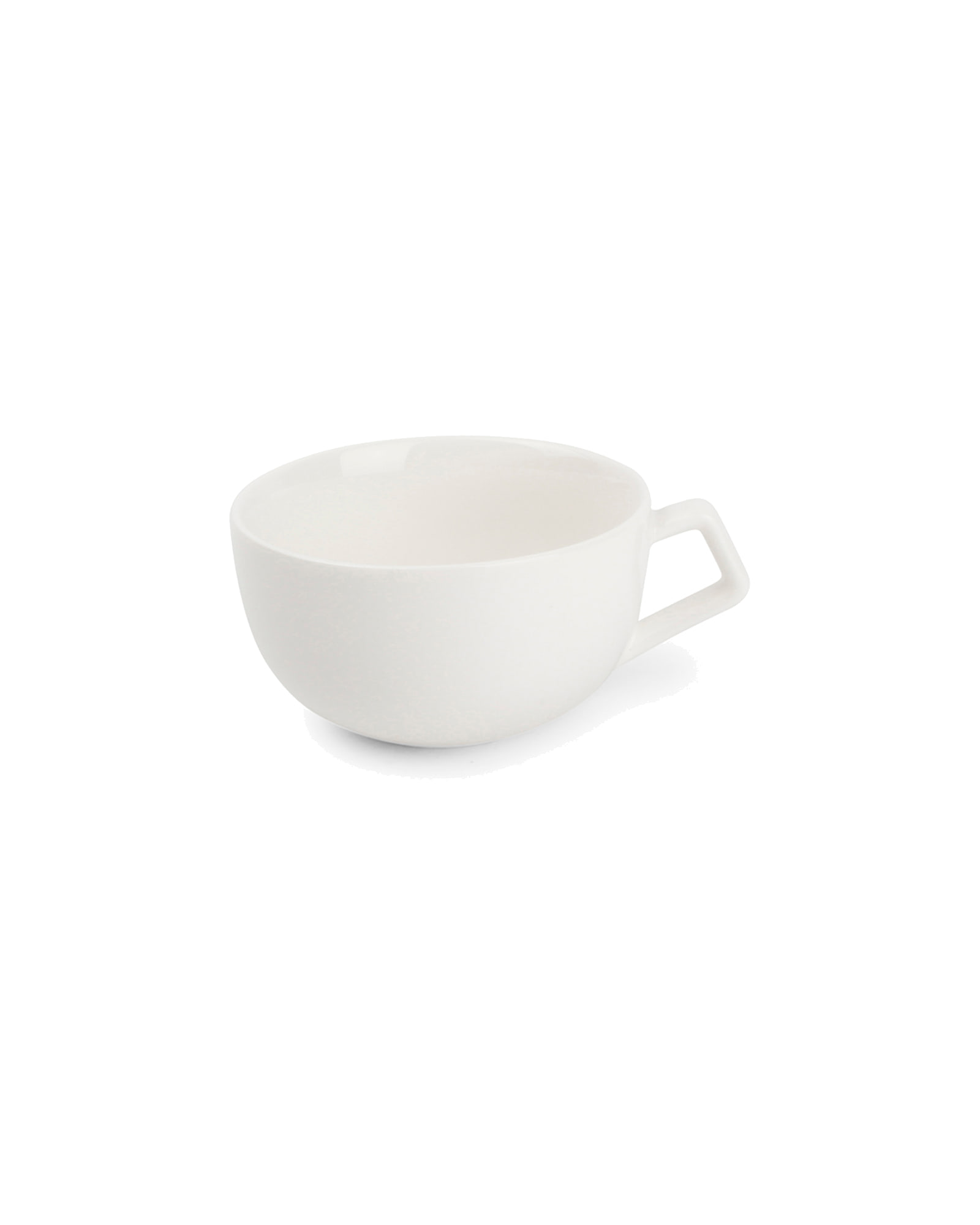 Studio White Tasse mit Untertasse aus New Bone China, 220 ml, Ansicht 2