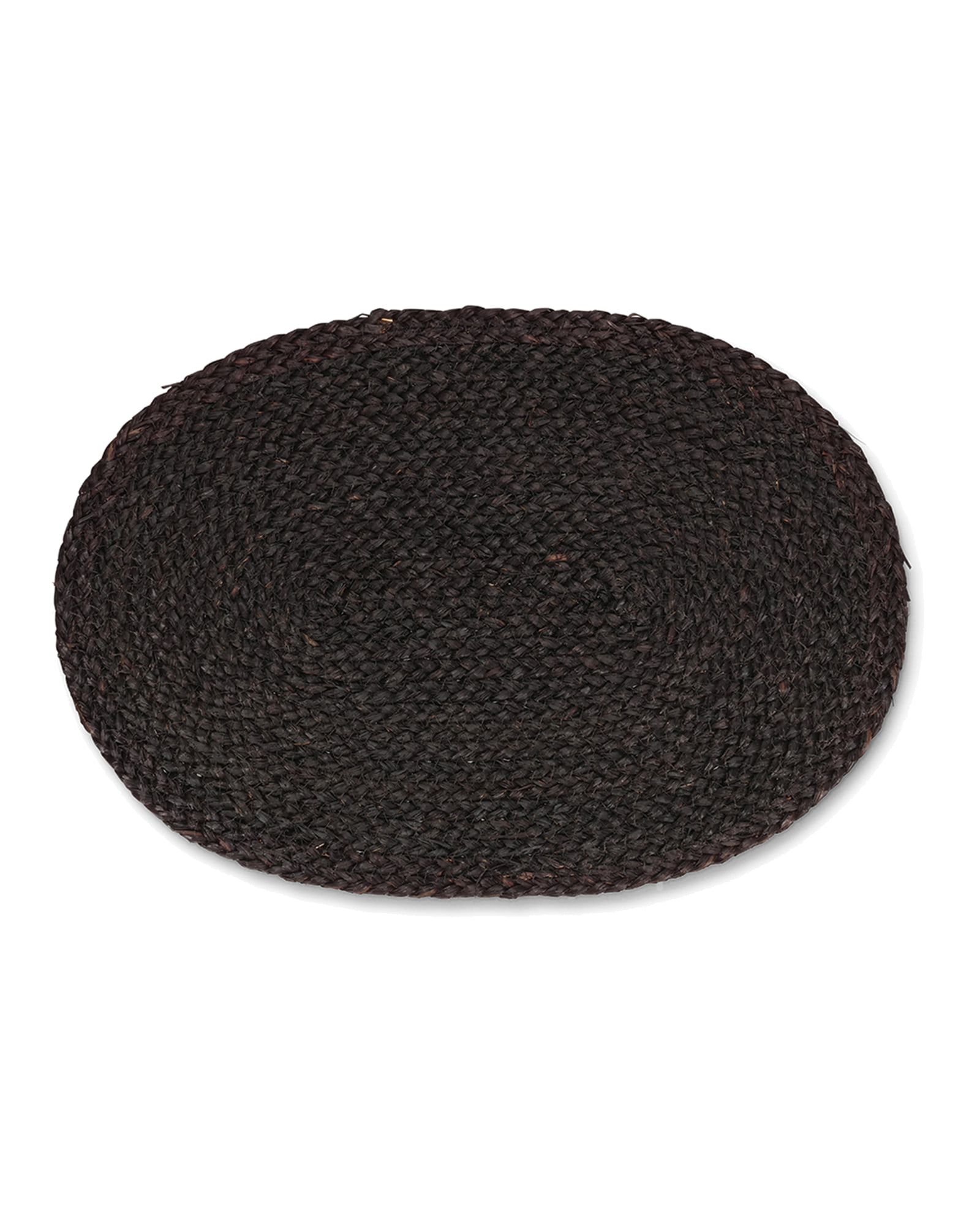 TableTop Platzset, oval Maisblatt Schwarz, Ansicht 1