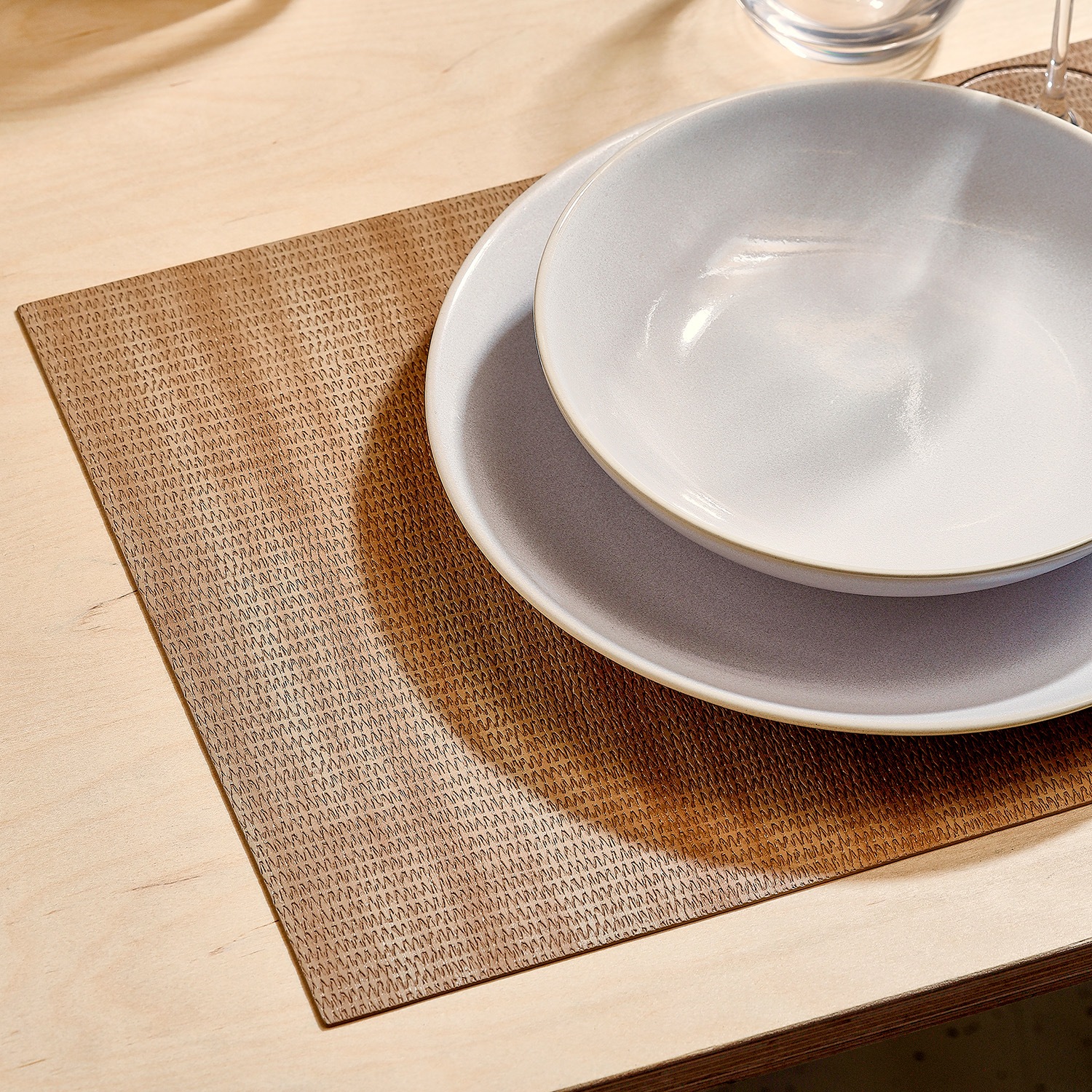 Tabletop Platzset Reed, Reed Beige, 43 × 30 cm, Ansicht 3