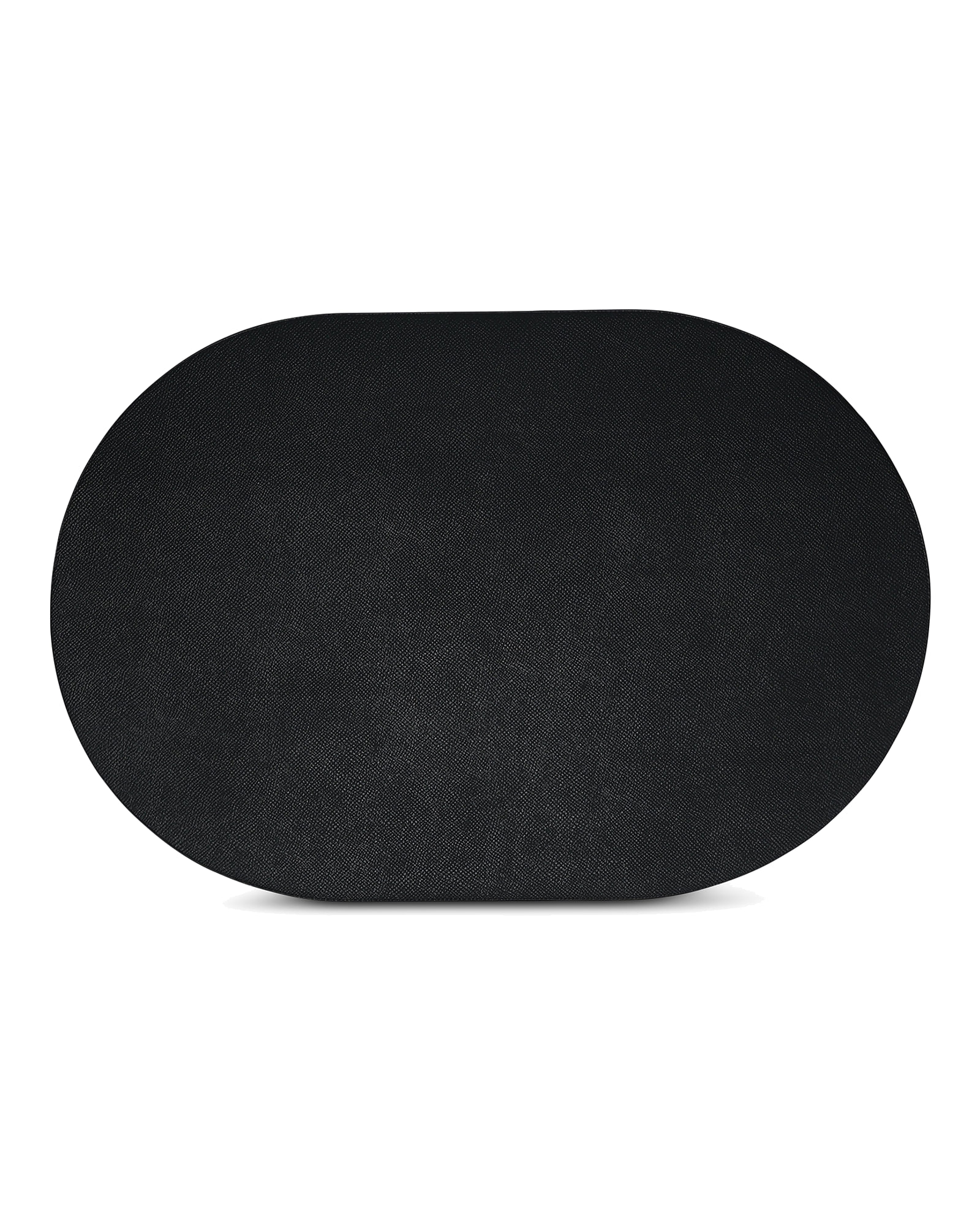Tabletop Platzset, oval Schwarz, 45 × 30 cm