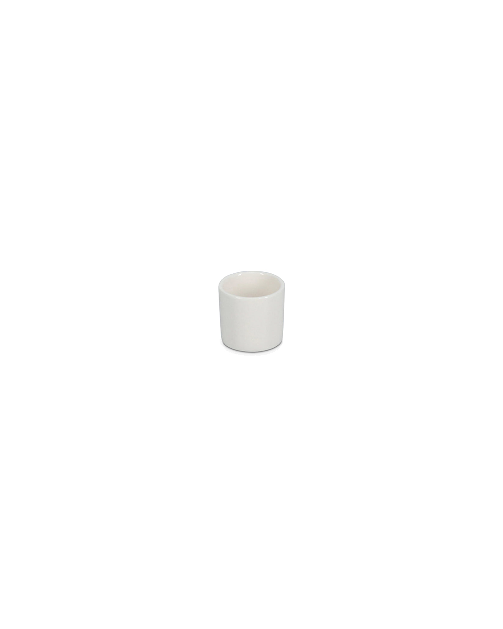 Team Eierbecher aus Porzellan, Weiß, Ø 4,5 cm, H 4 cm, Ansicht 2