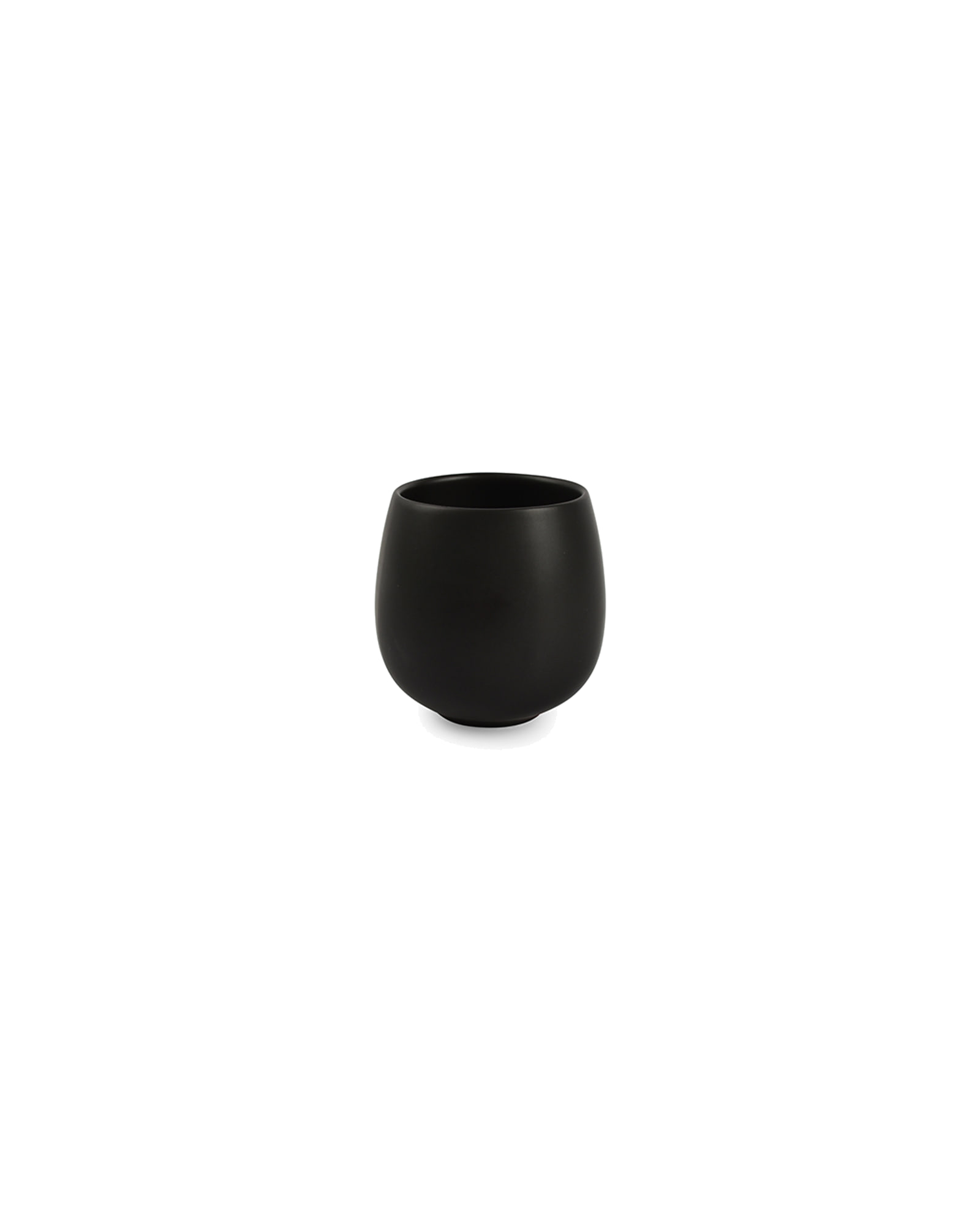 Team Schale/Tasse aus Porzellan, Schwarz, 180 ml