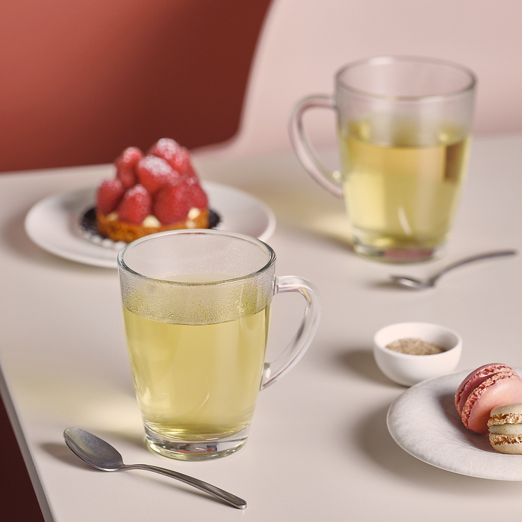 Termo Becher aus gehärtetem Glas, gehärtet, 280 ml, Ansicht 2