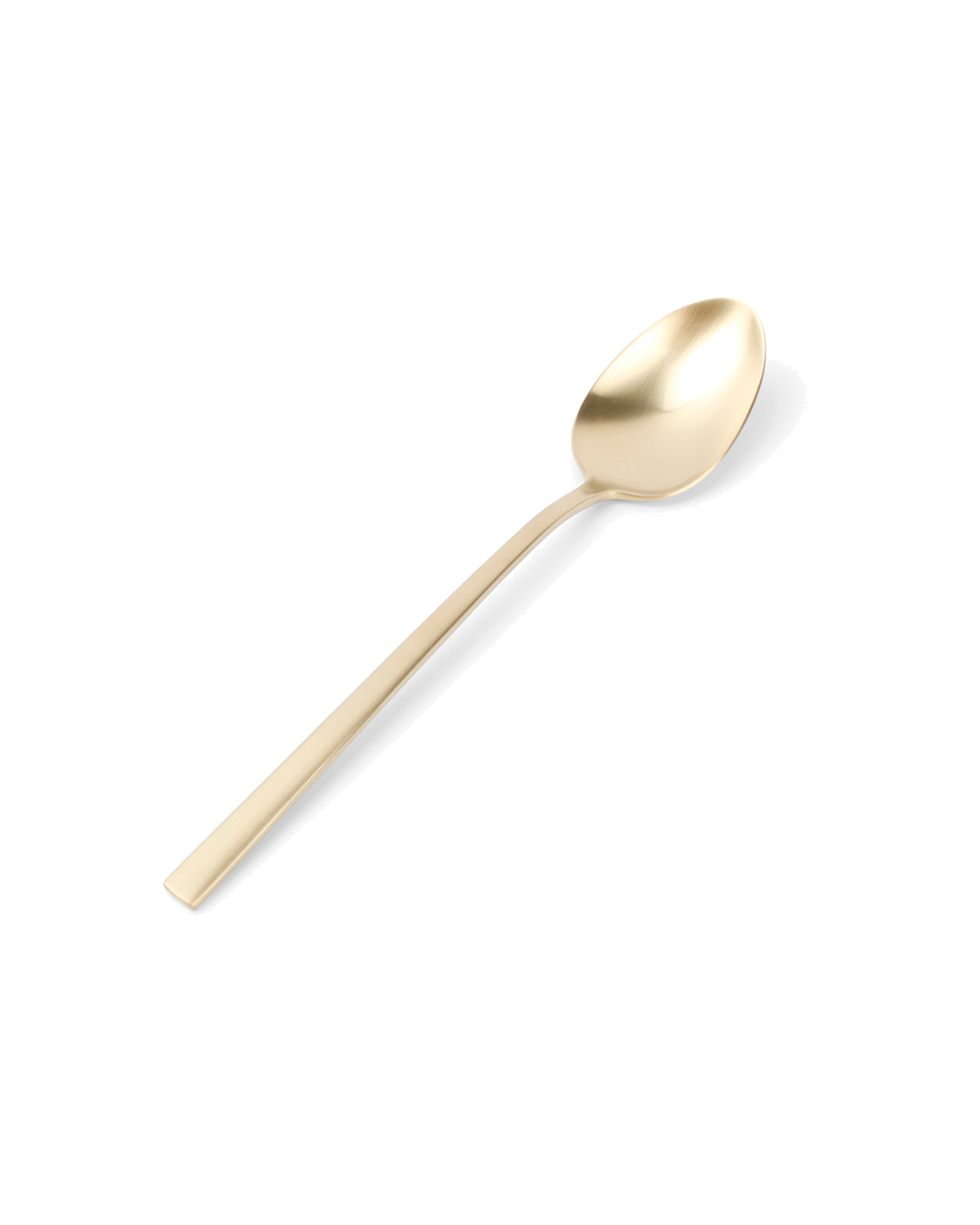 Terno Dessertlöffel aus Edelstahl, matt Gold, Ansicht 1