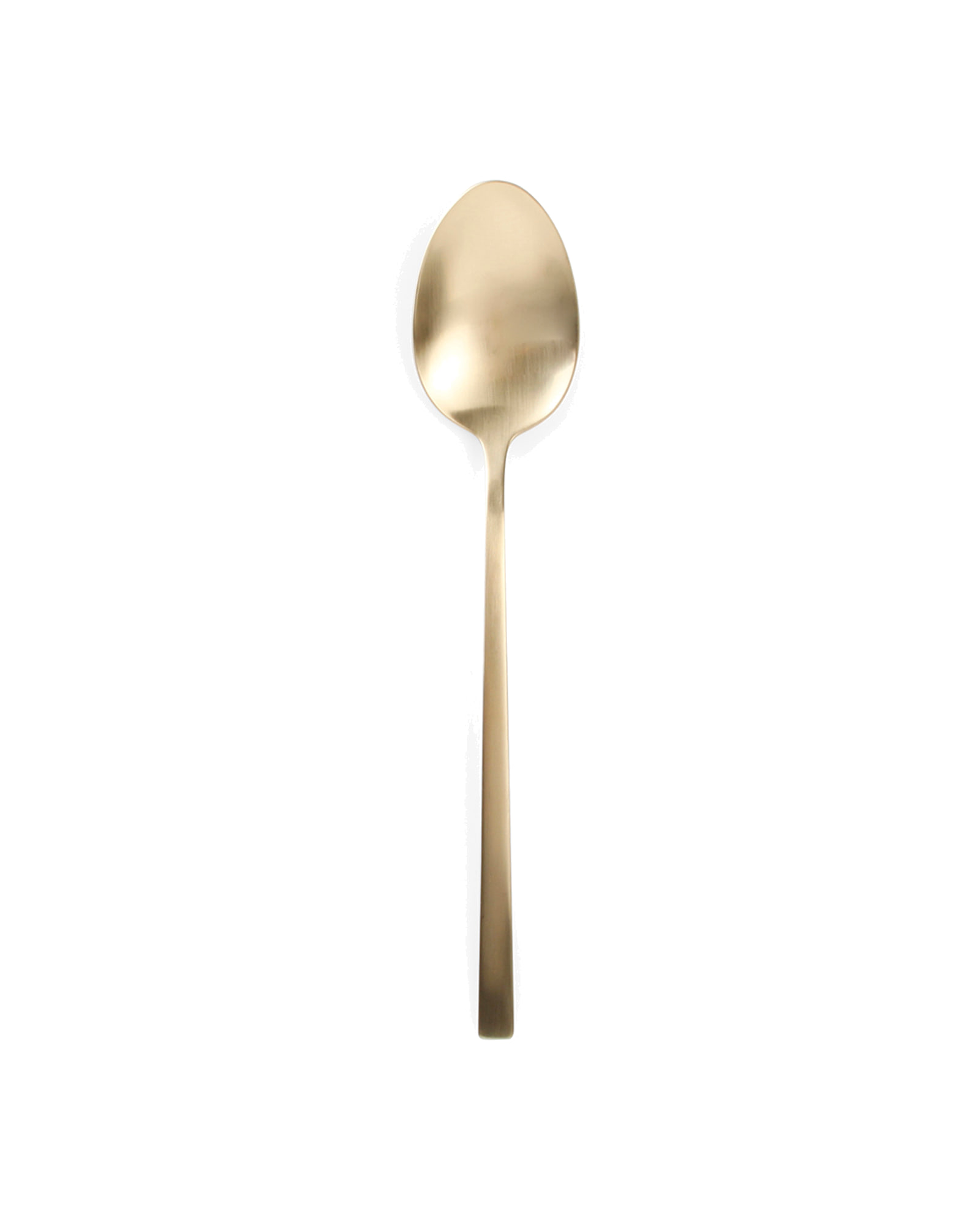 Terno Dessertlöffel aus Edelstahl, matt Gold, Ansicht 2