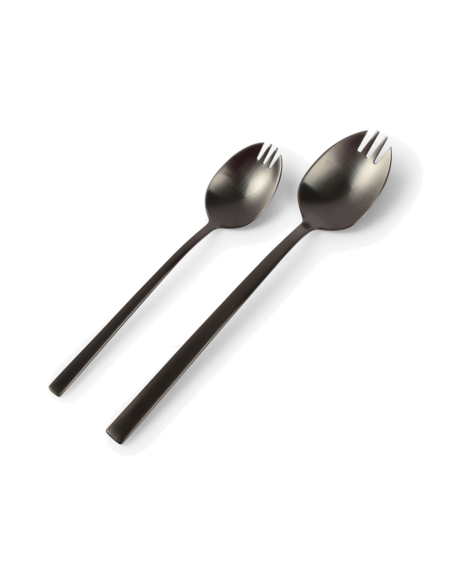 Terno Snackgabel aus Edelstahl, matt Schwarz, L 14 cm, Ansicht 2