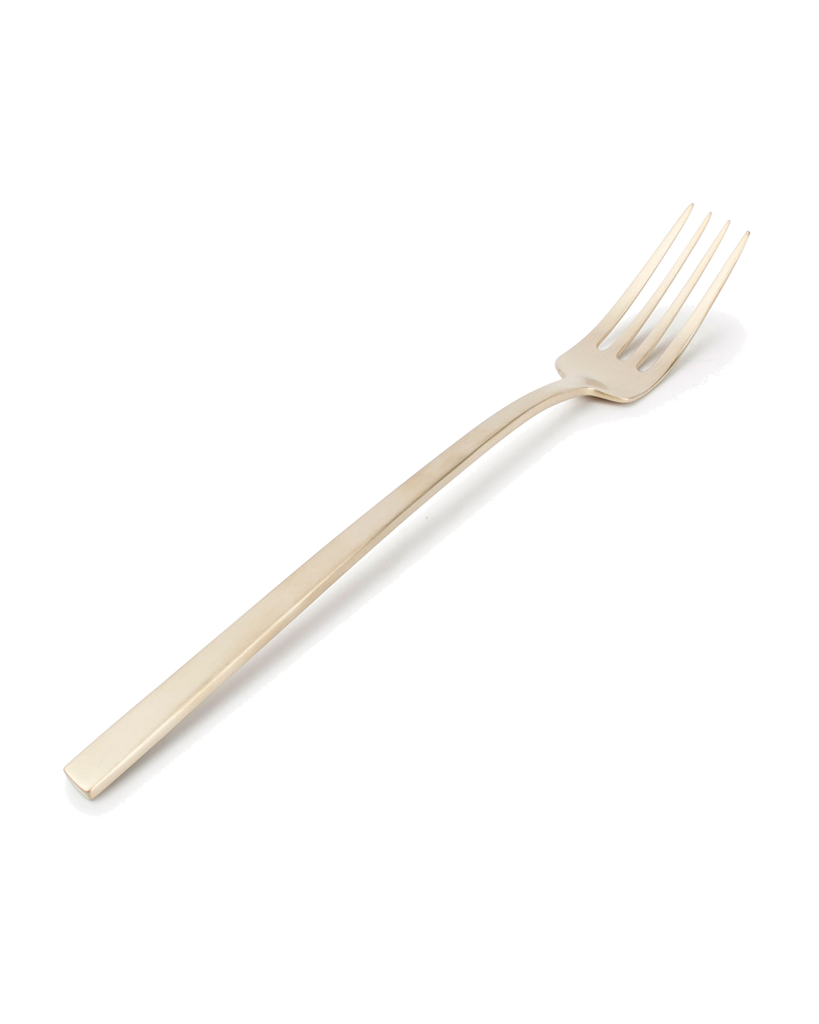 Terno Tafelgabel aus Edelstahl, matt Gold