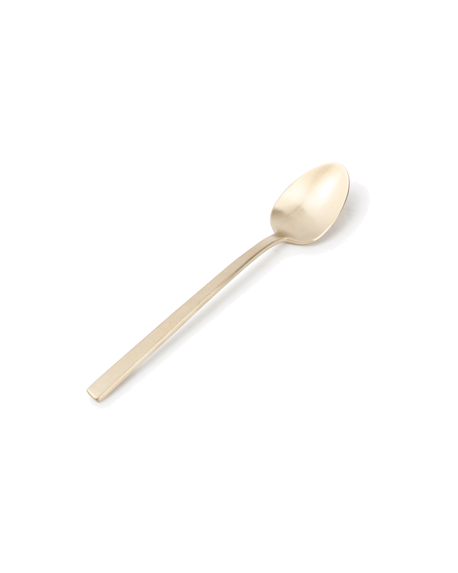 Terno Teelöffel aus Edelstahl, matt Gold