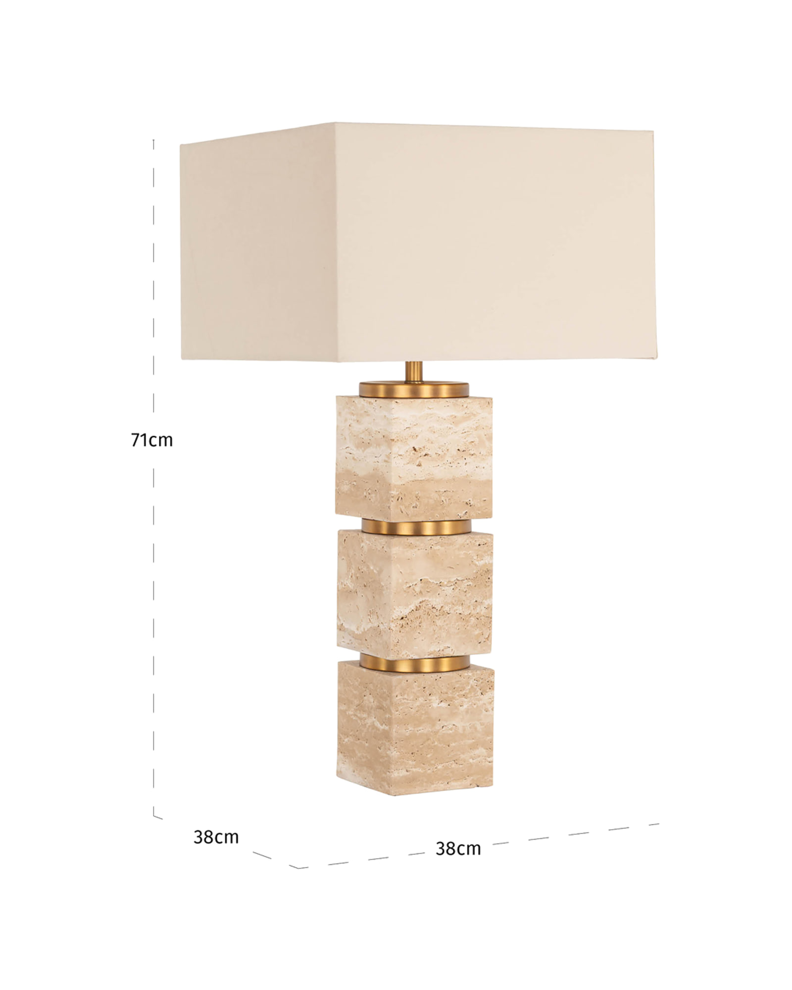 Tischleuchte Jaella, Beige von Richmond Interiors, Produktansicht 5