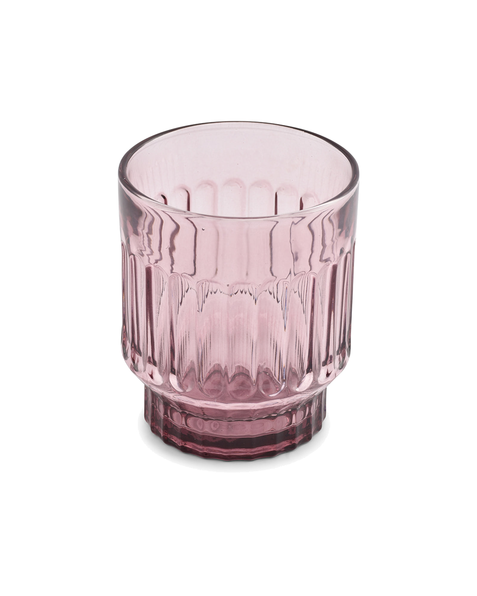 Tone Trinkglas aus durchgefärbtem Glas, Rosa, 300 ml, Ansicht 2