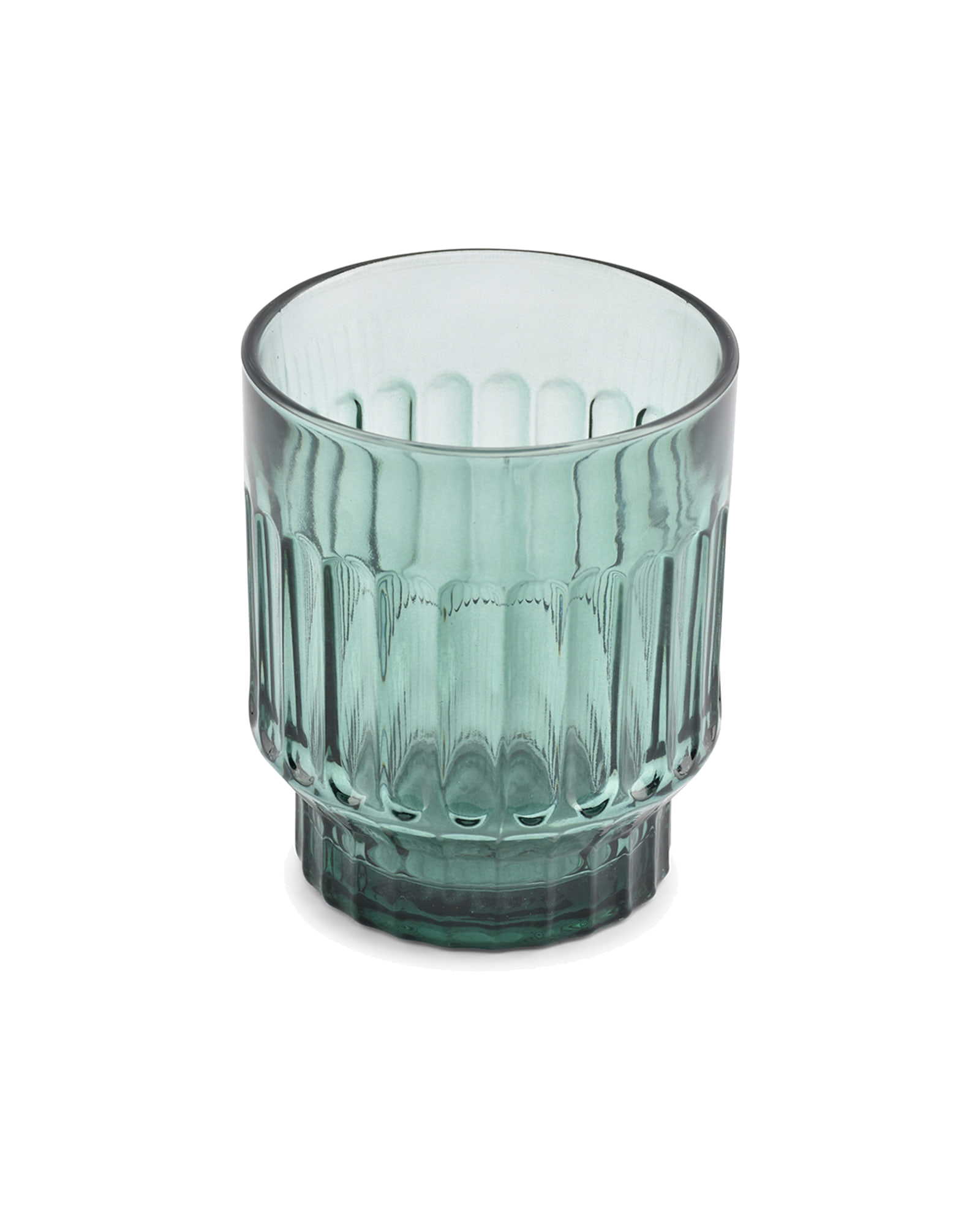 Tone Trinkglas aus durchgefärbtem Glas, Grün, 300 ml, Ansicht 2