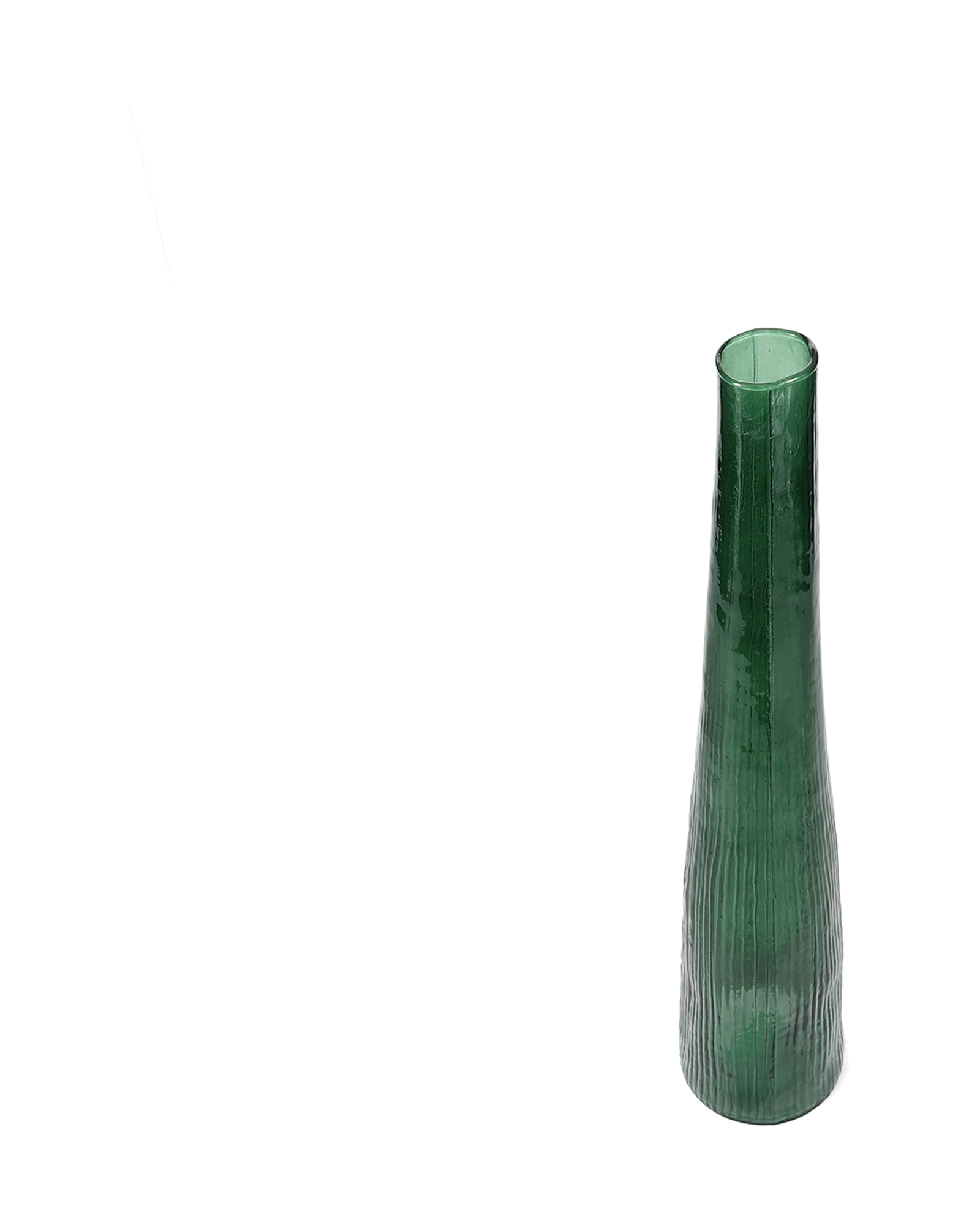 Twig Vase aus Glas, Dunkelgrün, Ø 9 cm, H 50 cm, Ansicht 2