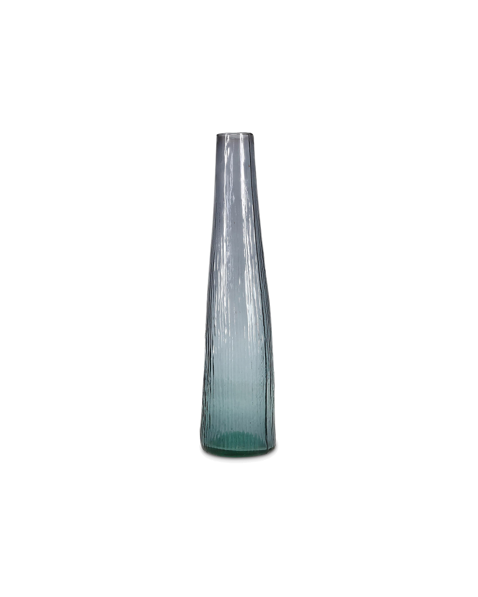 Twig Vase aus Glas, Blau, Ø 9 cm, H 40 cm, Ansicht 1