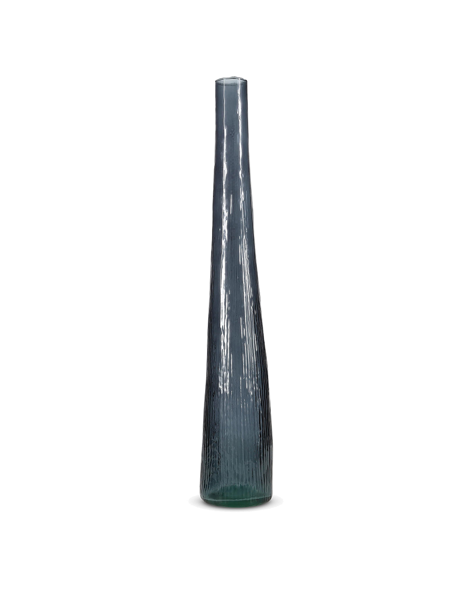 Twig Vase aus Glas, Blau, Ø 9 cm, H 55 cm, Ansicht 1