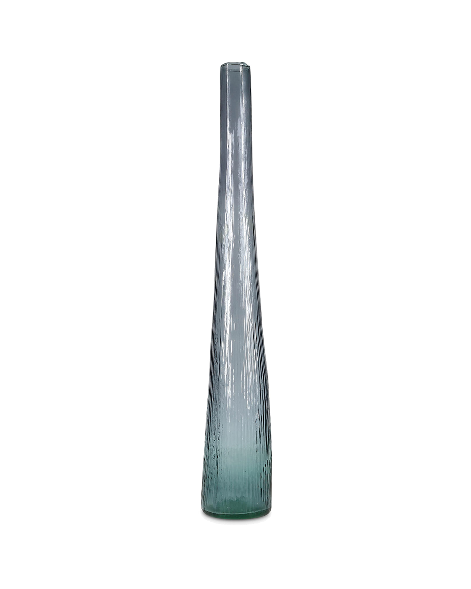 Twig Vase aus Glas, Blau, Ø 9 cm, H 59 cm, Ansicht 1