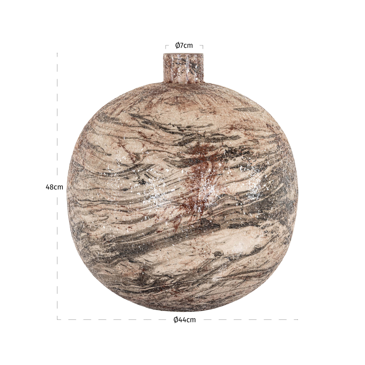 Devana Beige von Richmond Interiors, Maßzeichnung 3