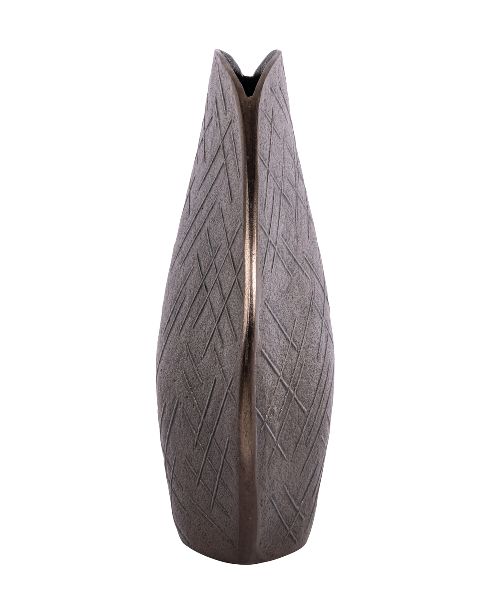 Vase Olivra, Bronzefarben, groß von Richmond Interiors, Produktansicht 3
