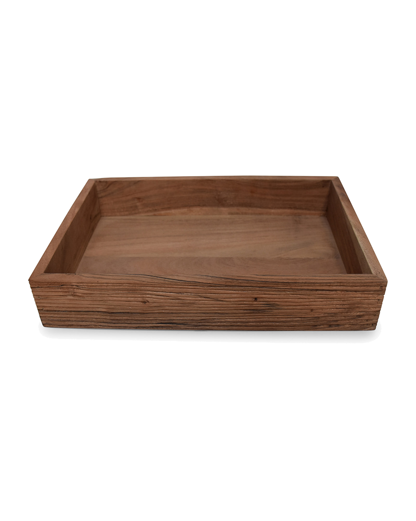 Venna Serviertablett aus Holz, Natur, 35 × 24 cm, H 6,5 cm, Ansicht 2