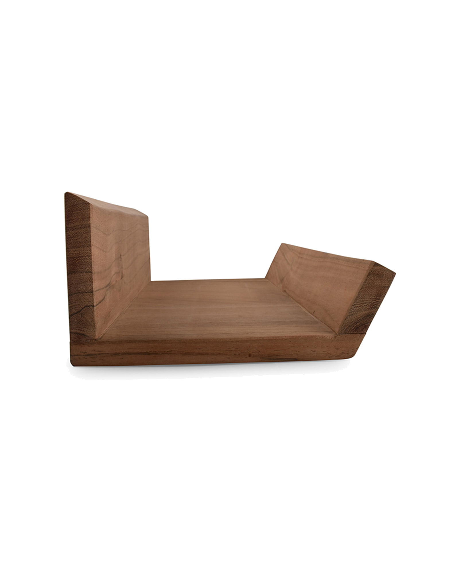 Venna Tablettständer aus Holz, Natur, 40 × 19 cm, H 10 cm, Ansicht 3