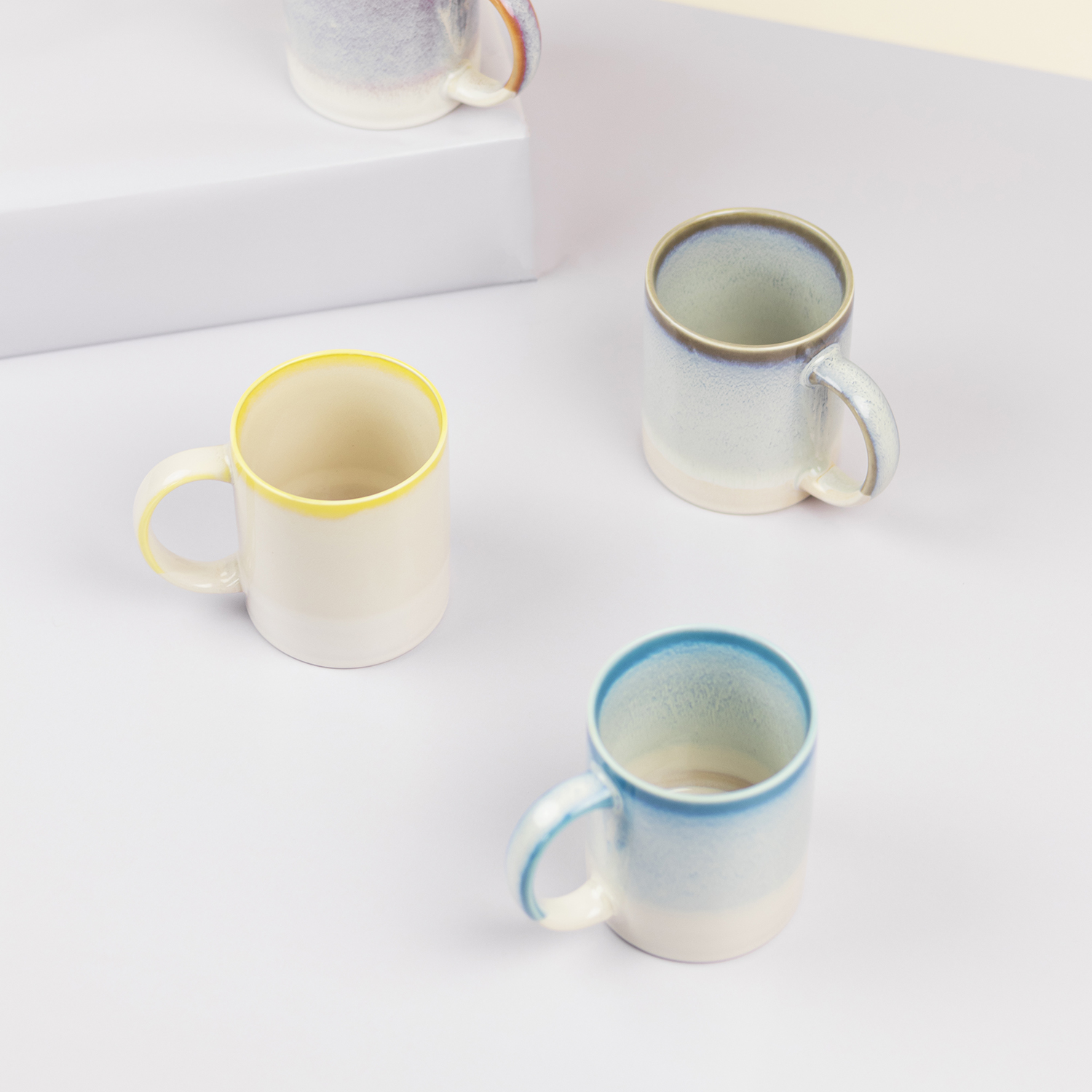 Vera Becher aus New Bone China, Gelb, 270 ml, Ansicht 4
