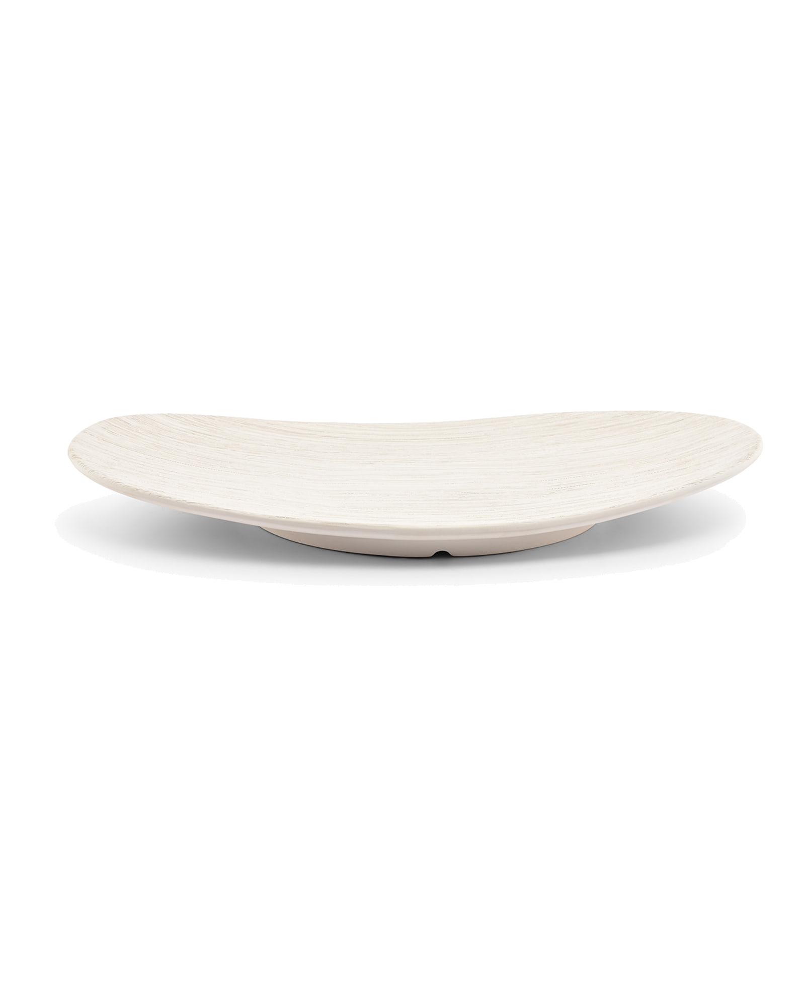 Vico Dekoschale aus Steinzeug, Beige, 48 × 29,5 cm, Ansicht 3