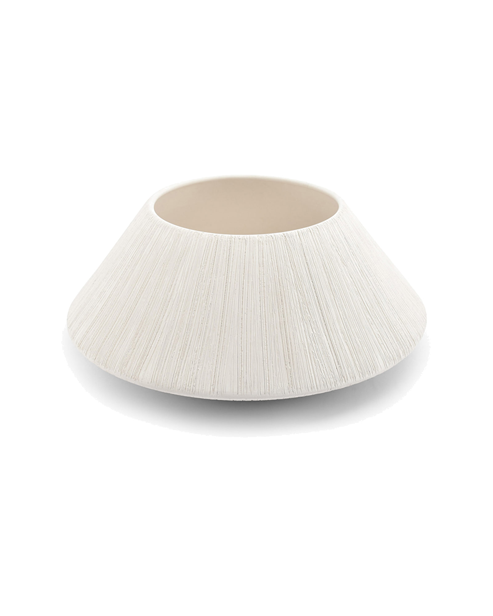 Vico Dekoschale aus Steinzeug, Beige, Ø 32 cm, H 14,5 cm, Ansicht 2