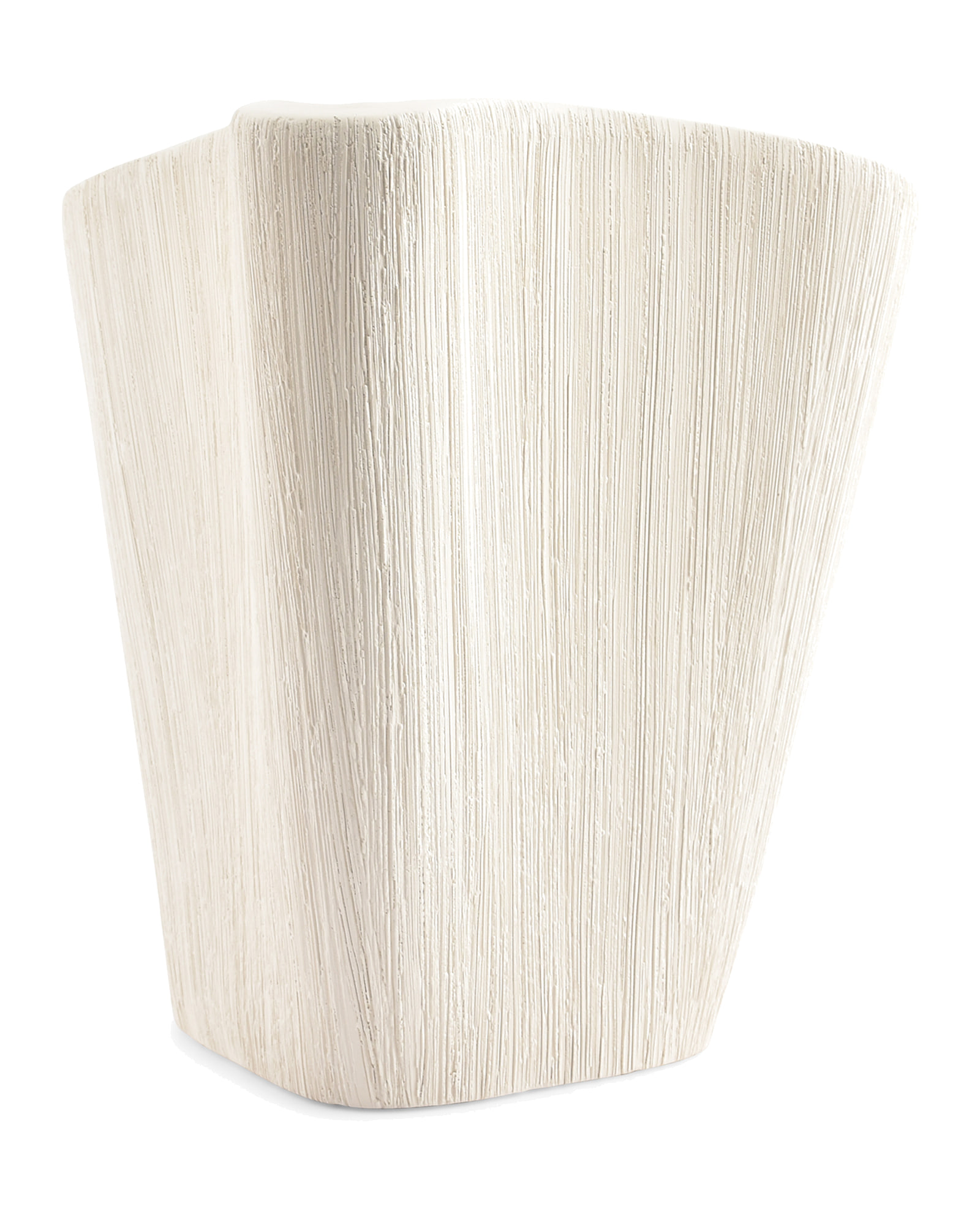 Vico Vase aus Steinzeug, Beige, Ø 28,5 cm, H 27 cm, Ansicht 1