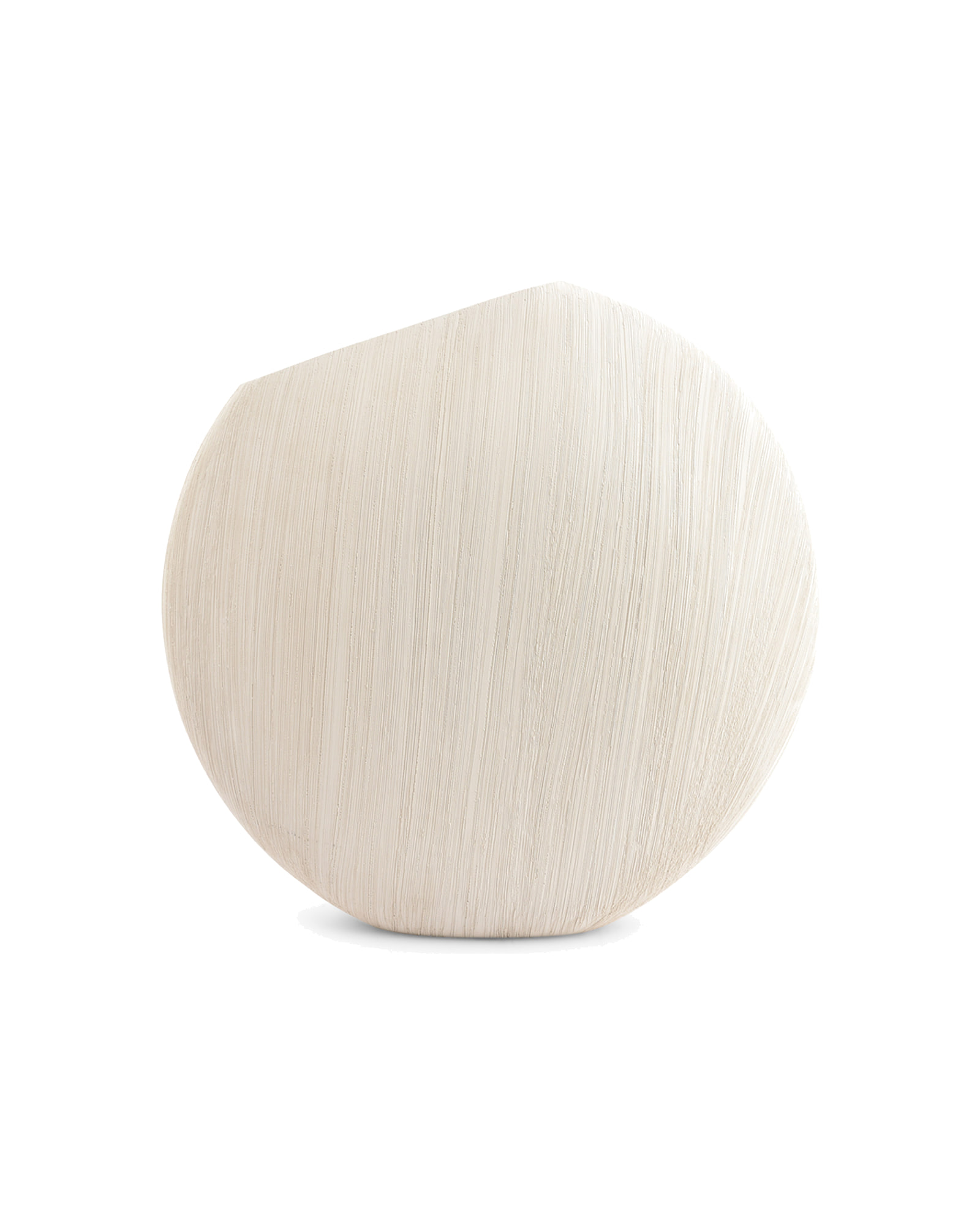 Vico Vase aus Steinzeug, Beige, Ø 40 cm, H 39 cm, Ansicht 1