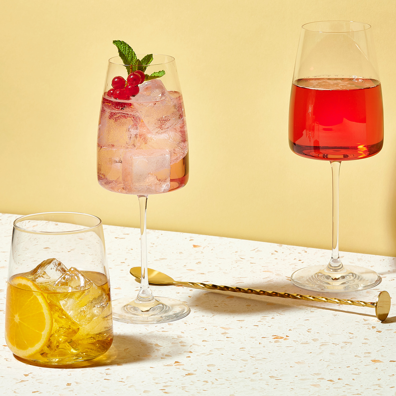 Villa Weinglas aus kristallinem Glas, 420 ml, Ansicht 2