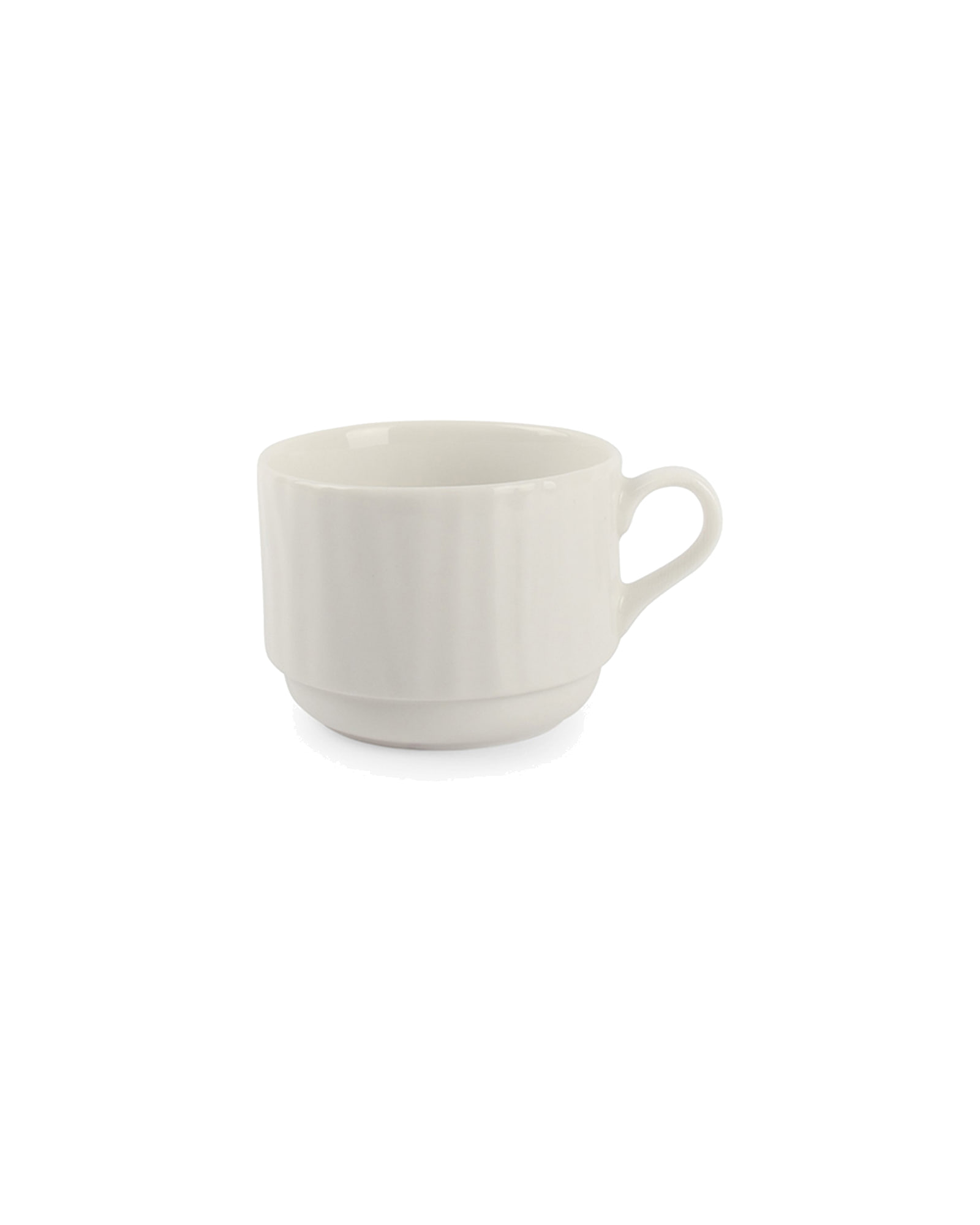 Vista Tasse aus Porzellan, Weiß, 200 ml, Ansicht 1
