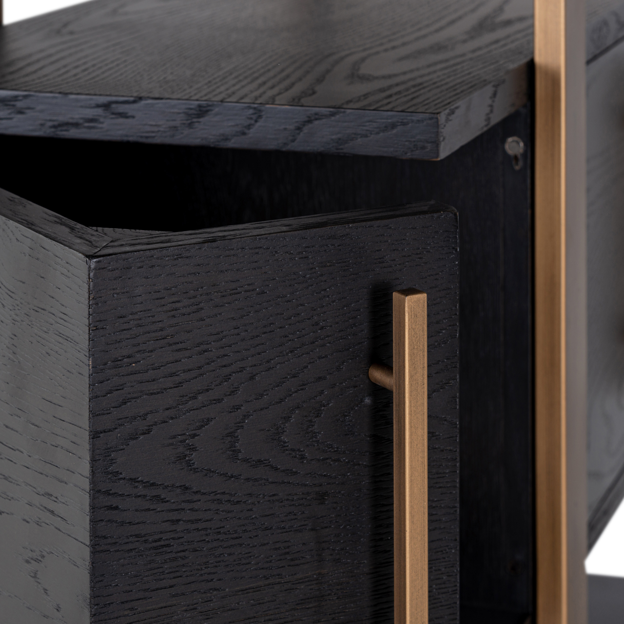 Vitrine Cambon, Dunkles Kaffeebraun von Richmond Interiors, Produktansicht 9